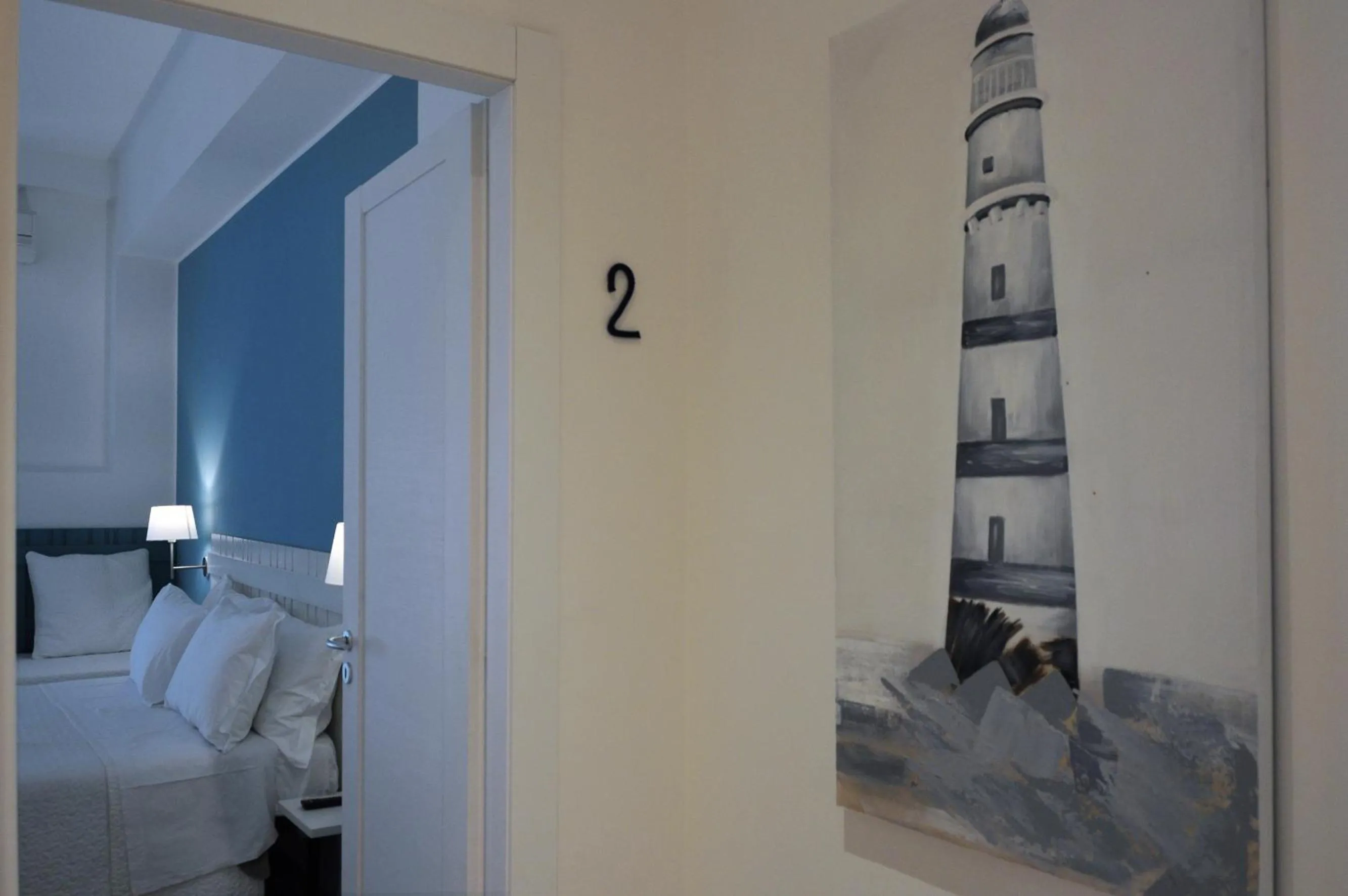 Decorative detail, Bed in B&B Medinblu