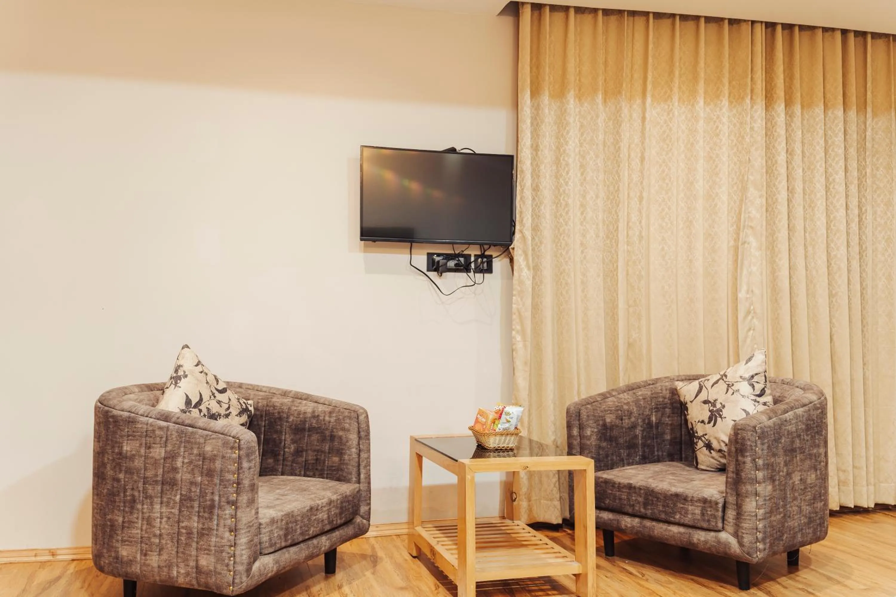 Seating area in ETHO METHO GANGTOK