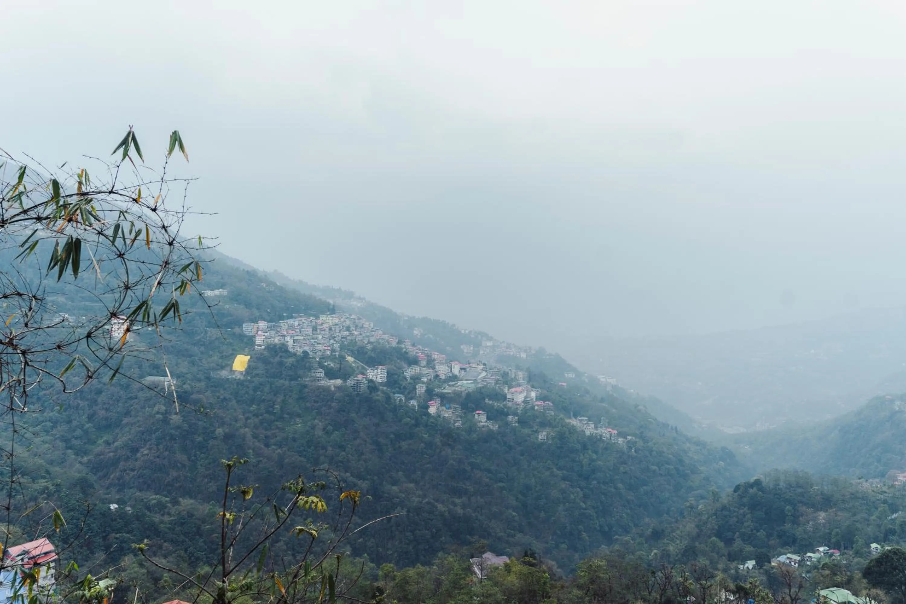 Mountain view in ETHO METHO GANGTOK