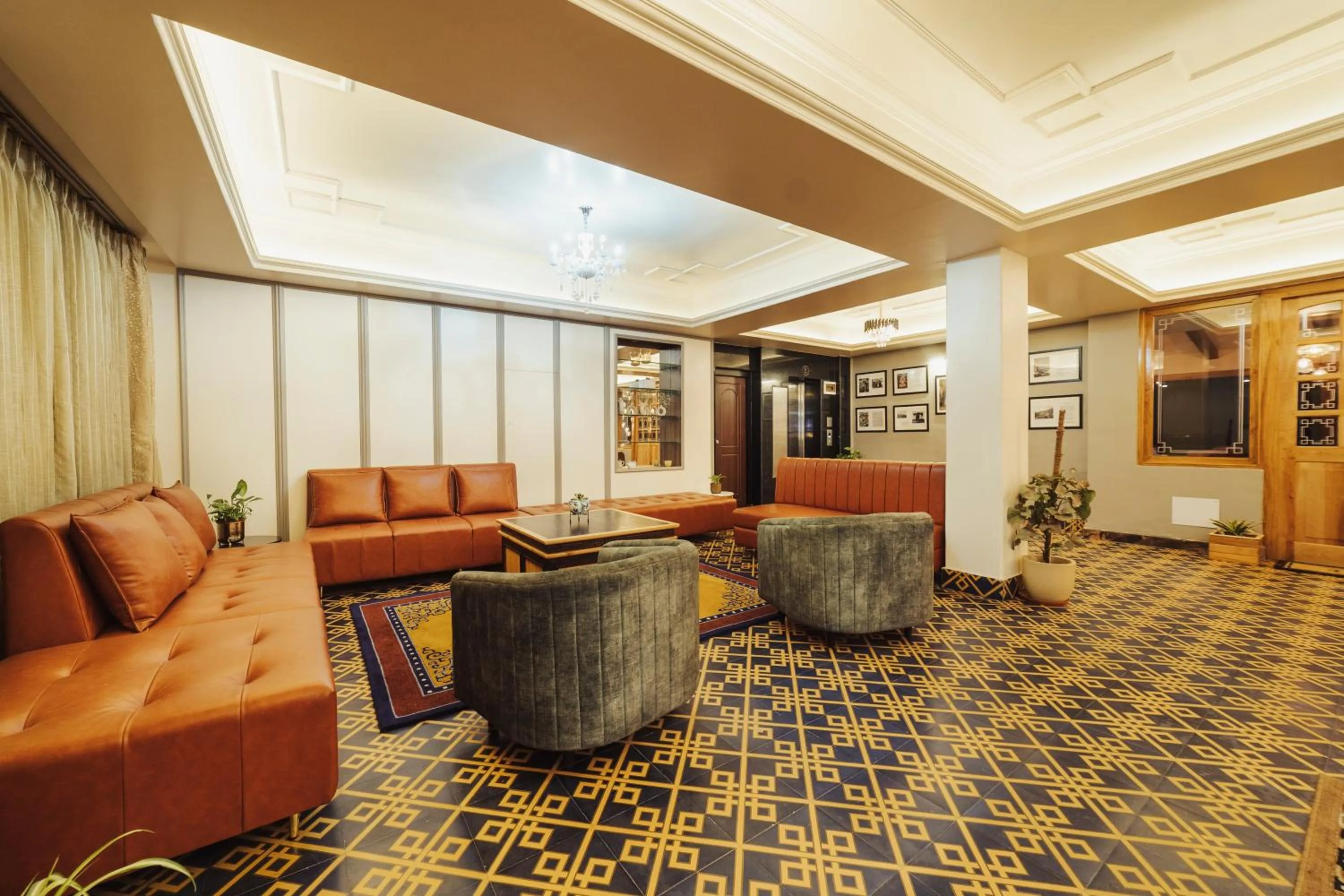Lobby or reception in ETHO METHO GANGTOK