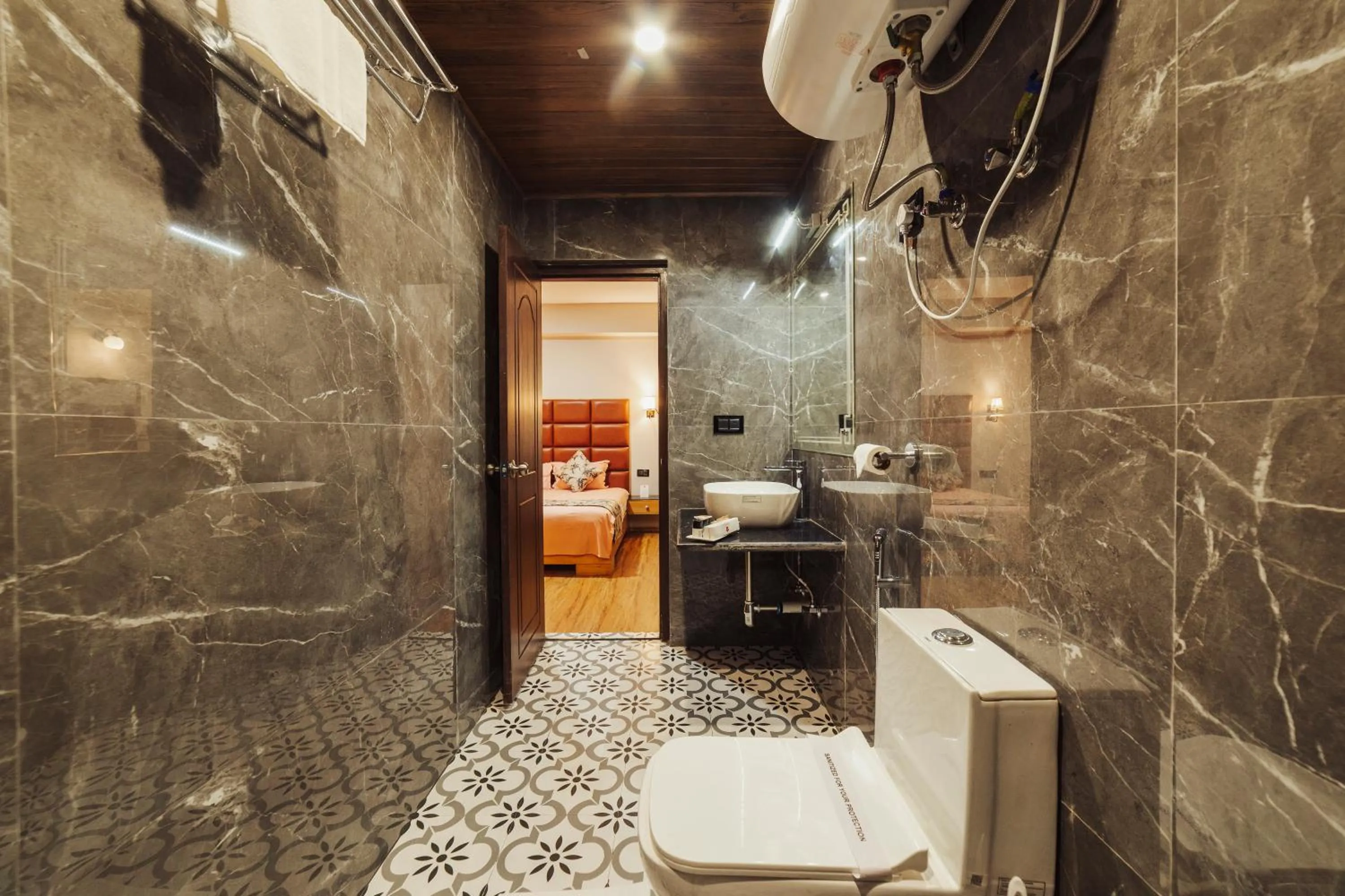 Bathroom in ETHO METHO GANGTOK