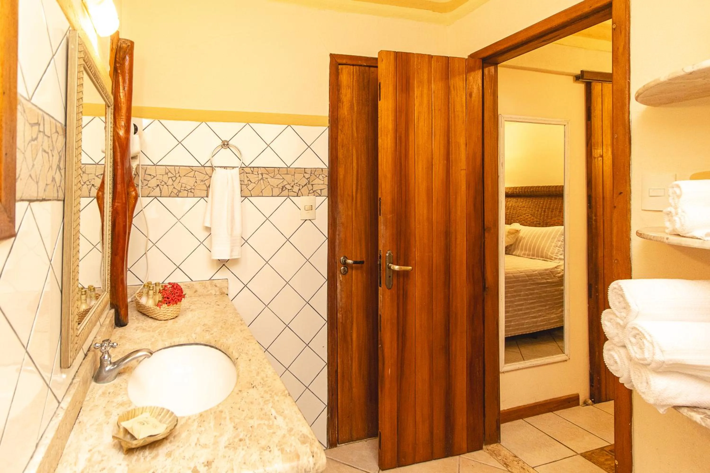 Bed in Privillage Praia Pousada de Charme