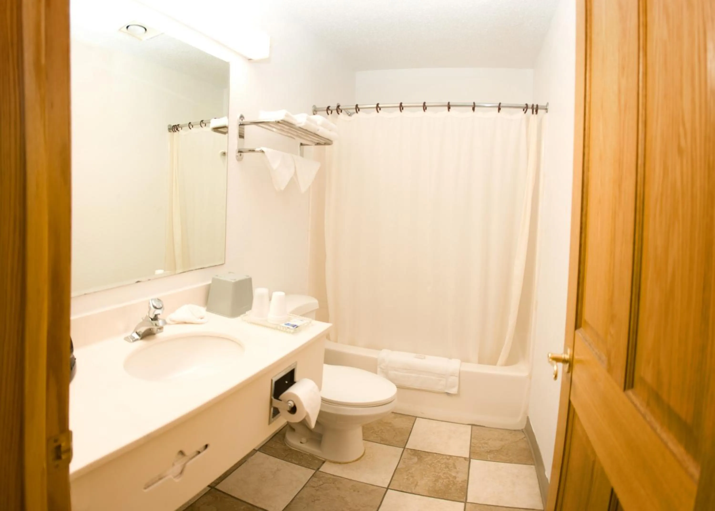Bathroom in North Country Inn & Suites