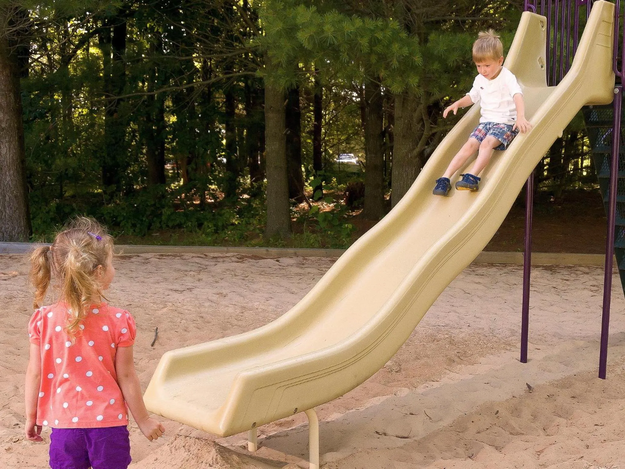 Children play ground in Sierra Sands Family Lodge