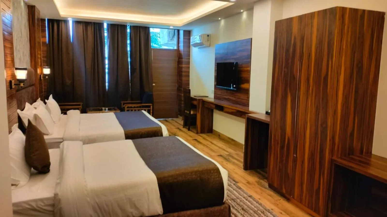 Bed in Manaw Valley Resort