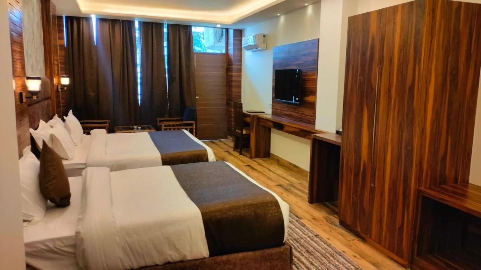 Bed in Manaw Valley Resort