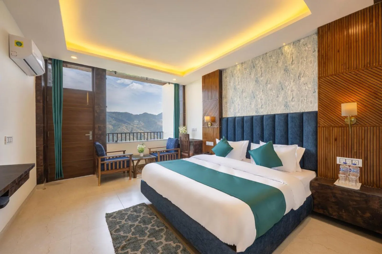 Bed in Manaw Valley Resort