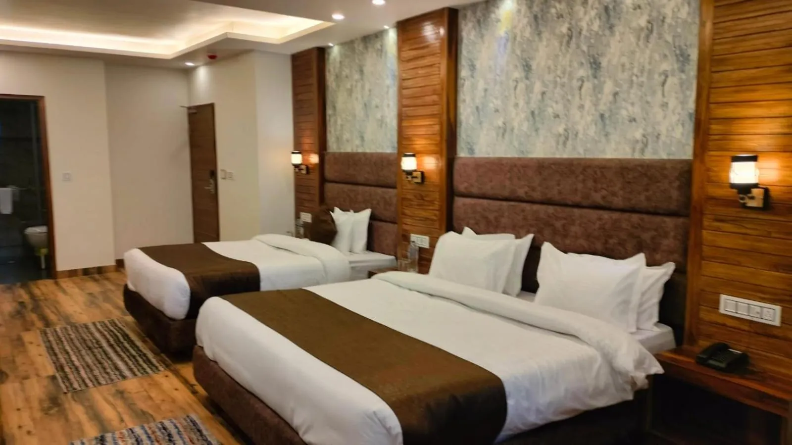 Bed in Manaw Valley Resort