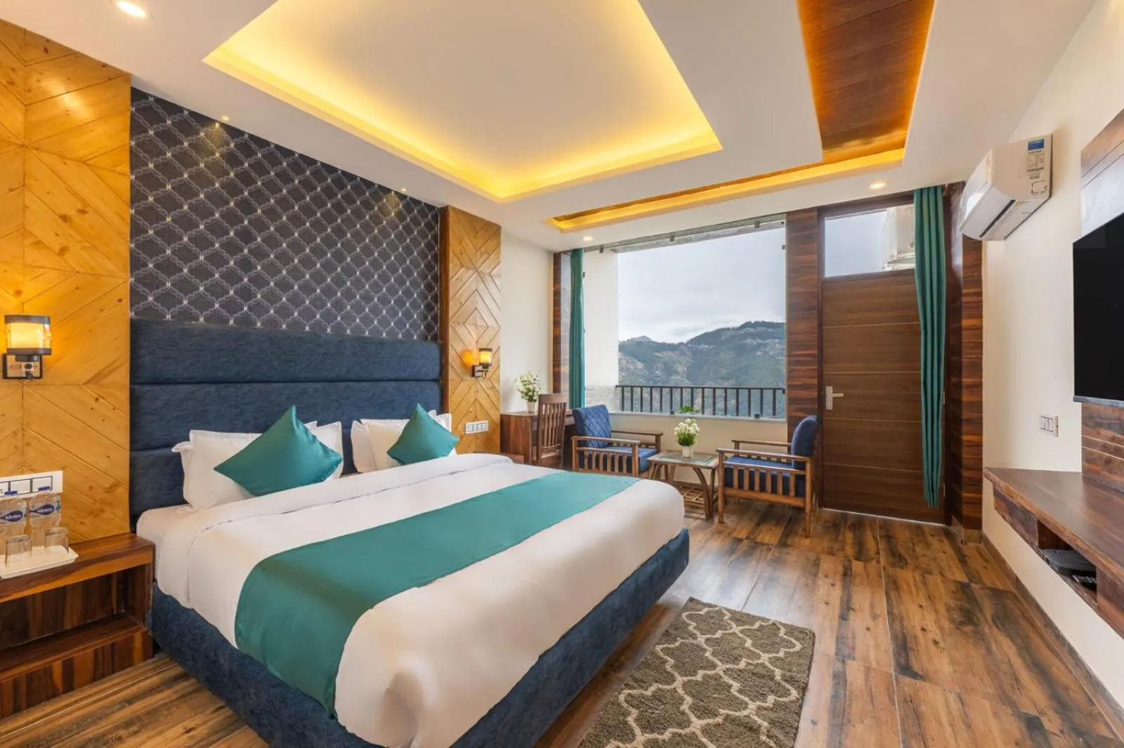 Bed in Manaw Valley Resort