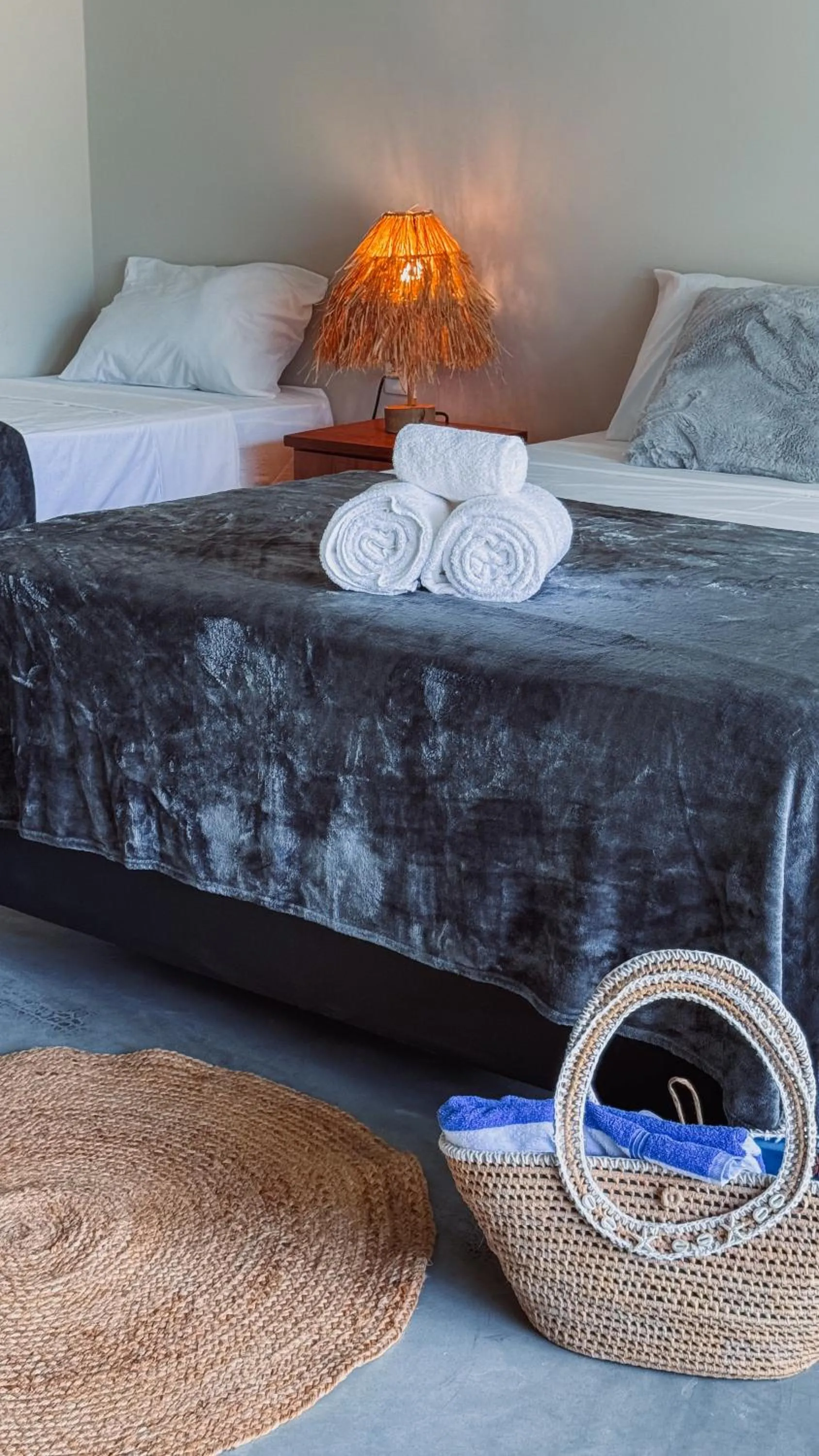 Bed in Luau Hotel