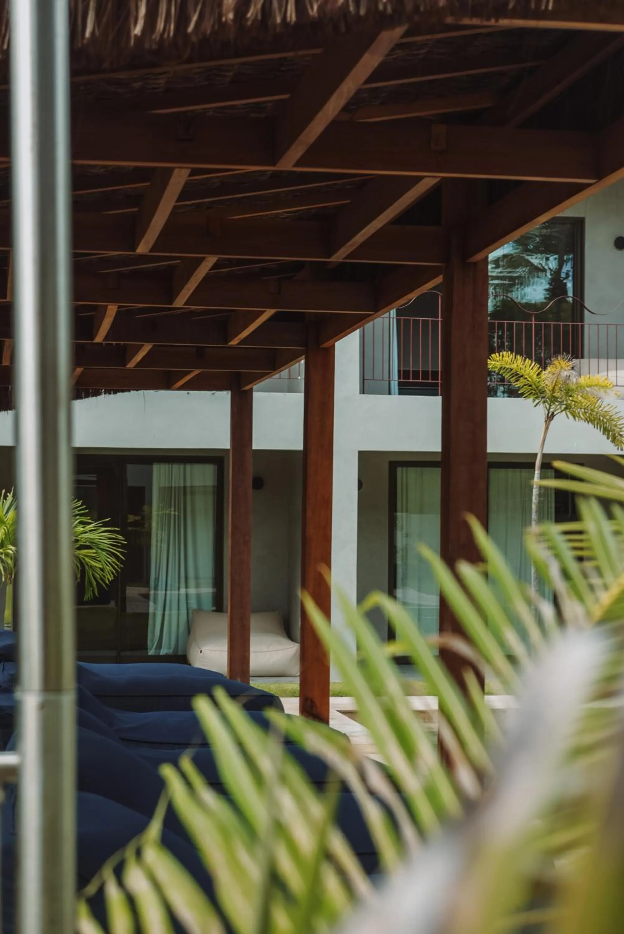 Patio in Luau Hotel
