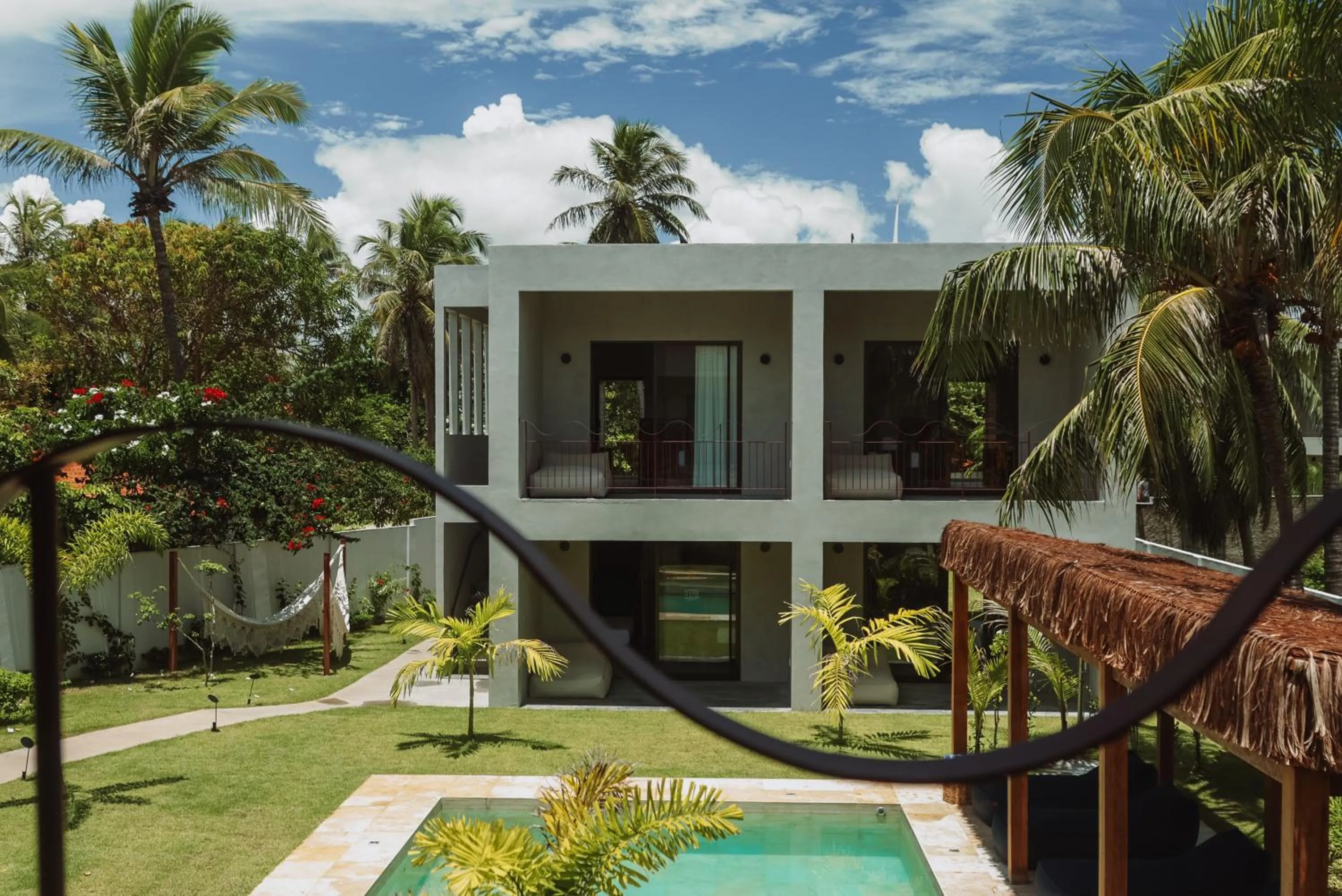 Property building in Luau Hotel