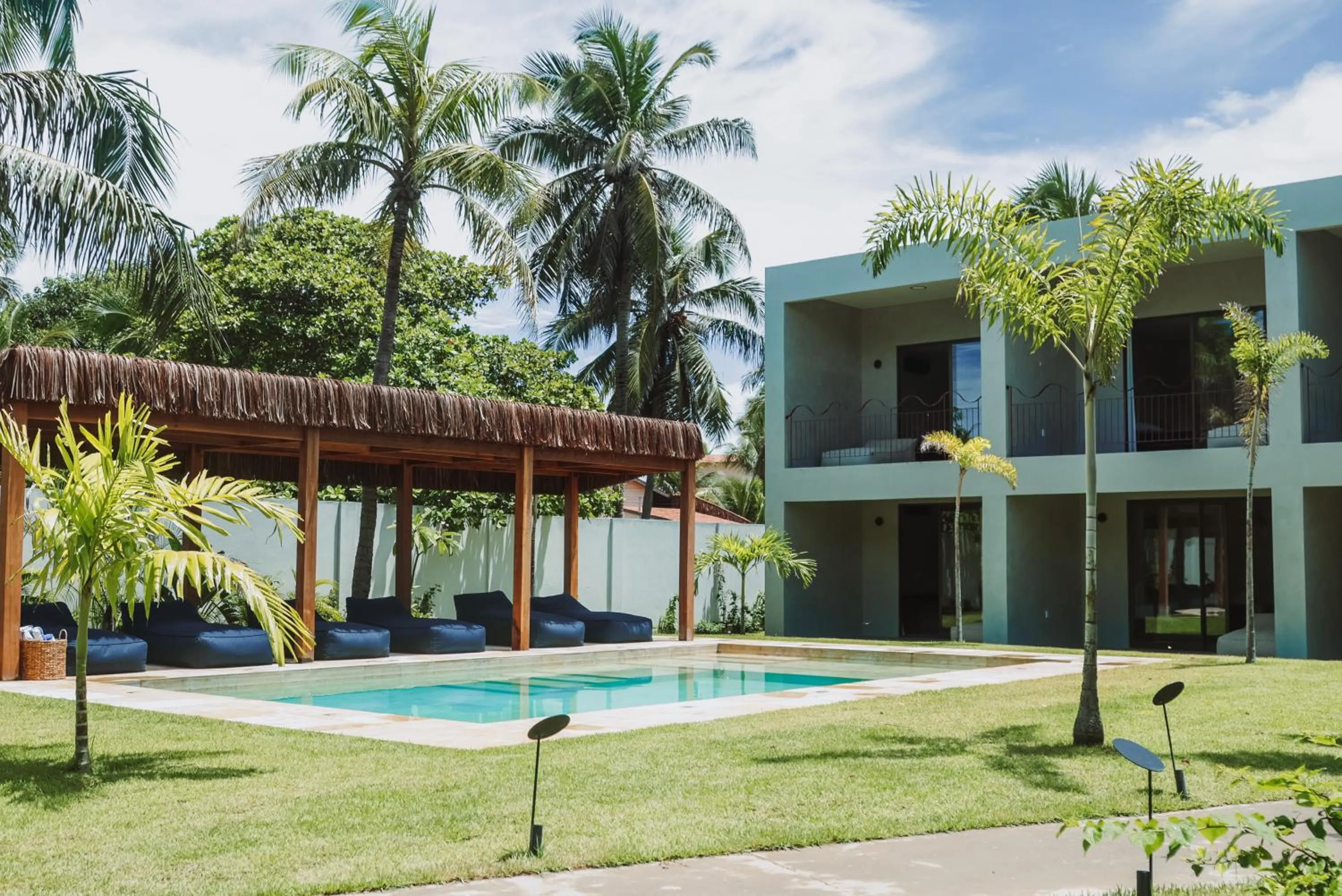 Property building in Luau Hotel