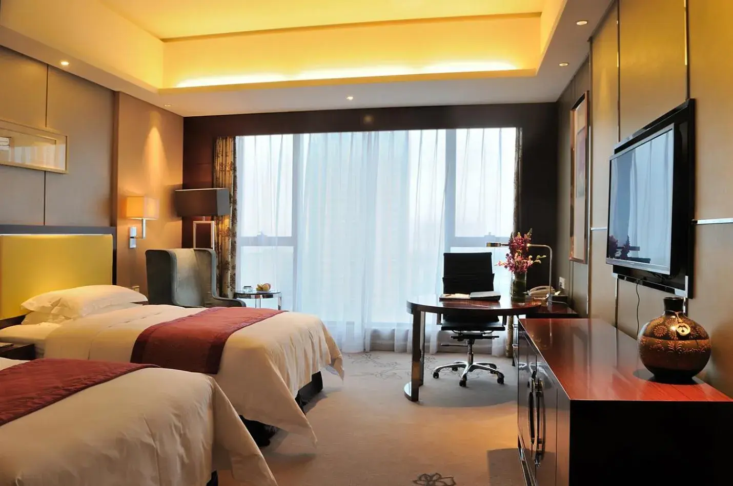 Superior Twin Room in Guangzhou ChangFeng Gloria Plaza Hotel Superior Twin Room in Guangzhou ChangFeng Gloria Plaza Hotel