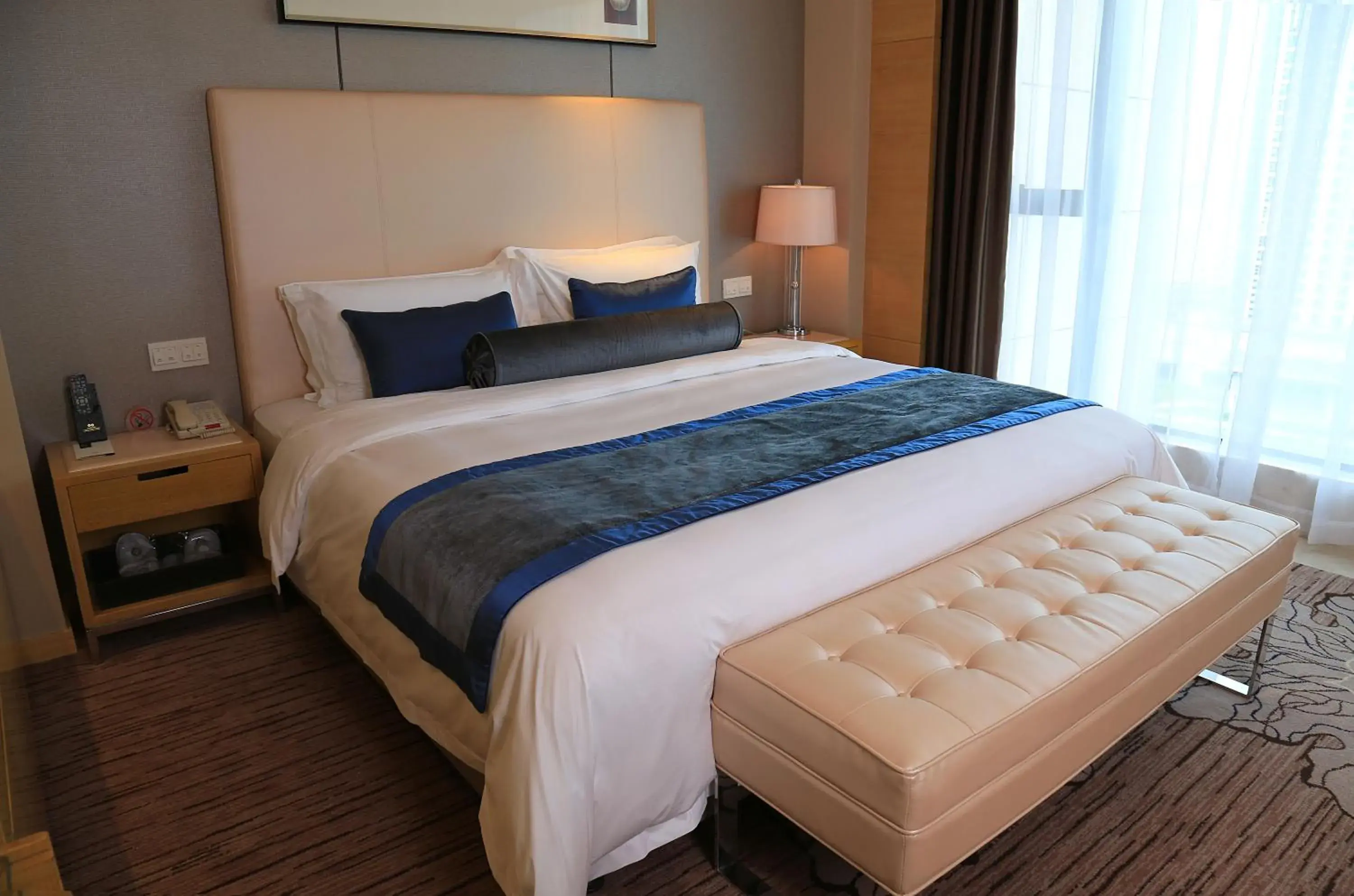 Bed in Guangzhou ChangFeng Gloria Plaza Hotel Bed in Guangzhou ChangFeng Gloria Plaza Hotel
