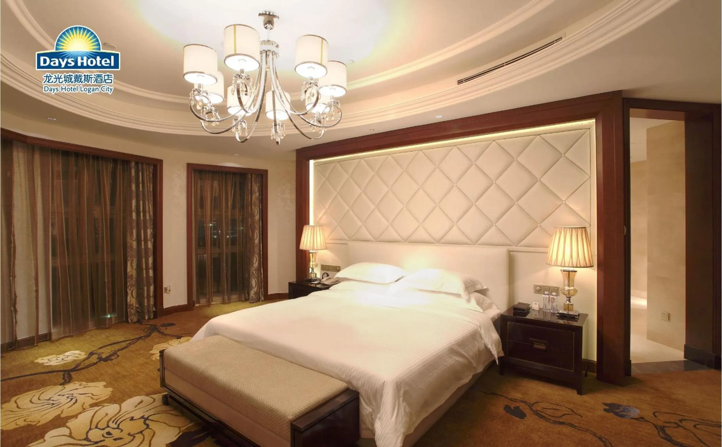 Photo of the whole room, Bed in Days Hotel by Wyndham Logan City Huizhou