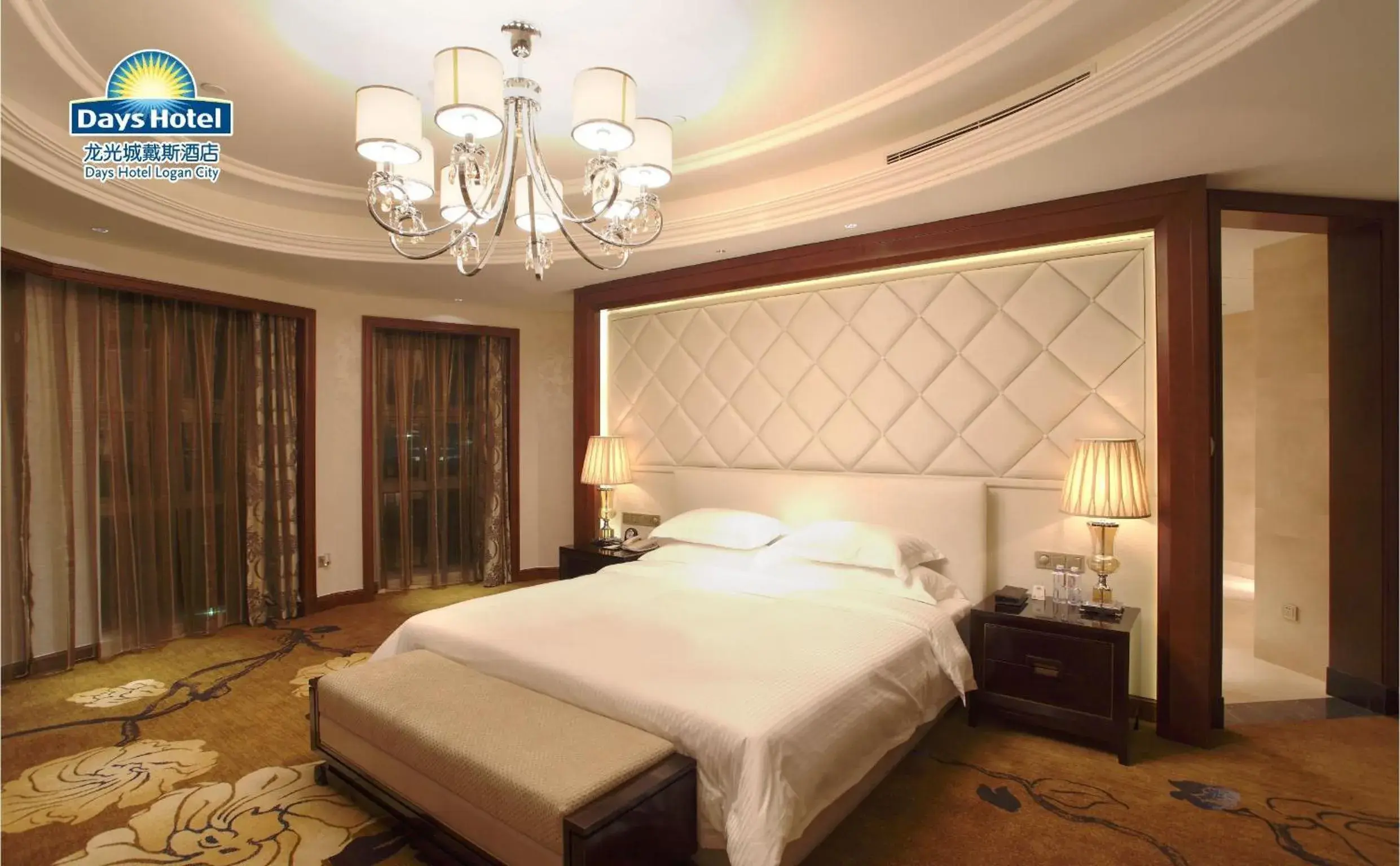 Photo of the whole room, Bed in Days Hotel by Wyndham Logan City Huizhou Photo of the whole room, Bed in Days Hotel by Wyndham Logan City Huizhou