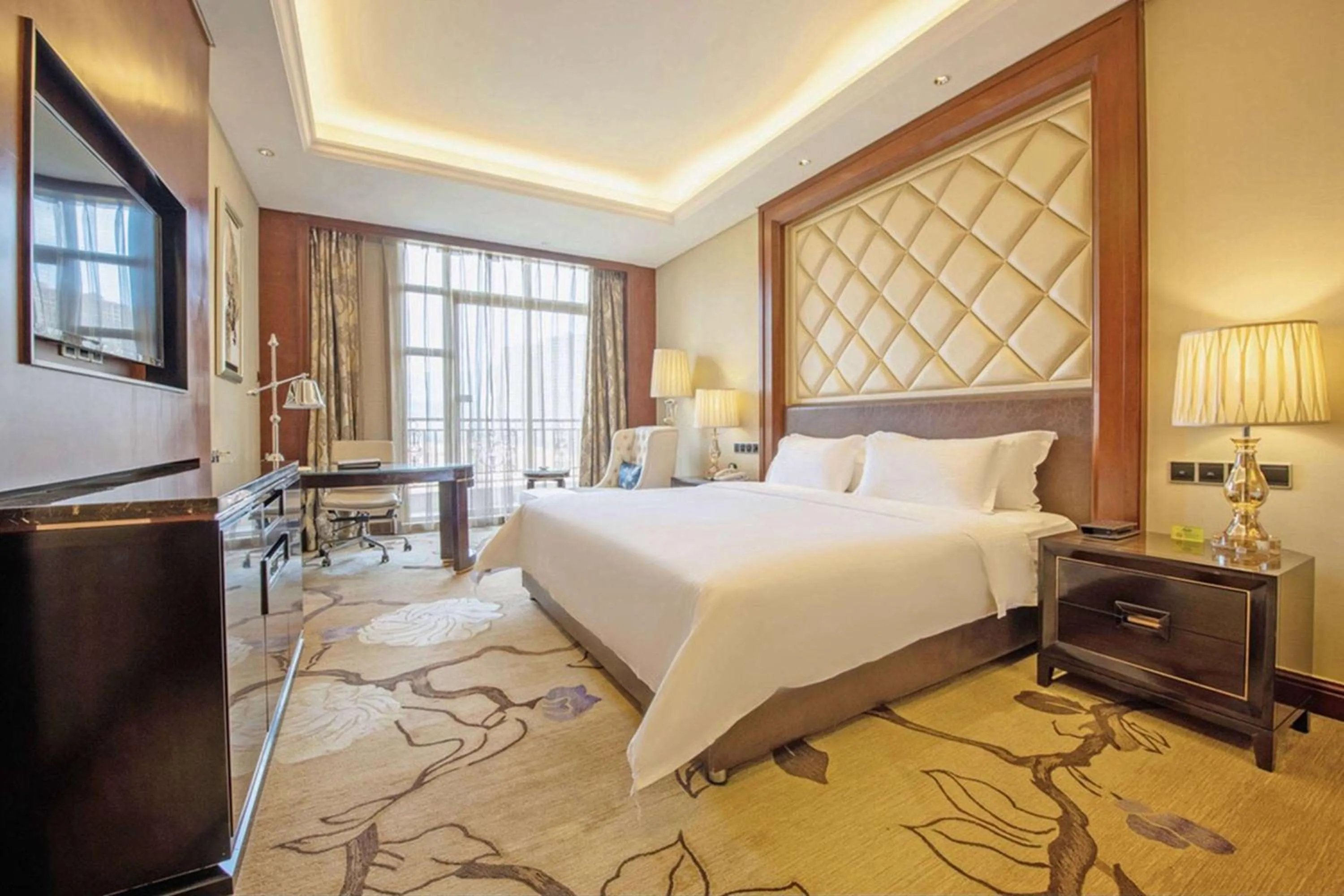 Photo of the whole room, Bed in Days Hotel by Wyndham Logan City Huizhou