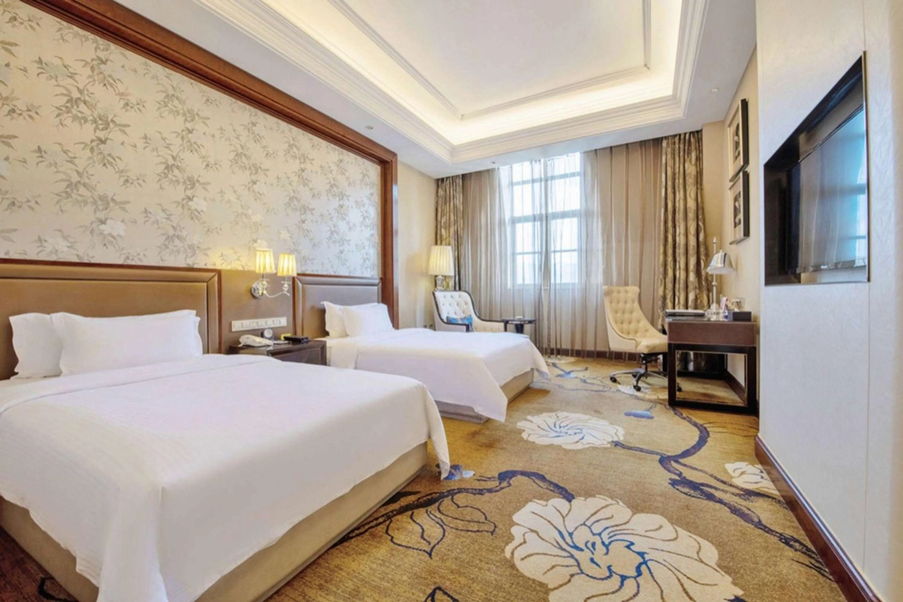 Photo of the whole room, Bed in Days Hotel by Wyndham Logan City Huizhou