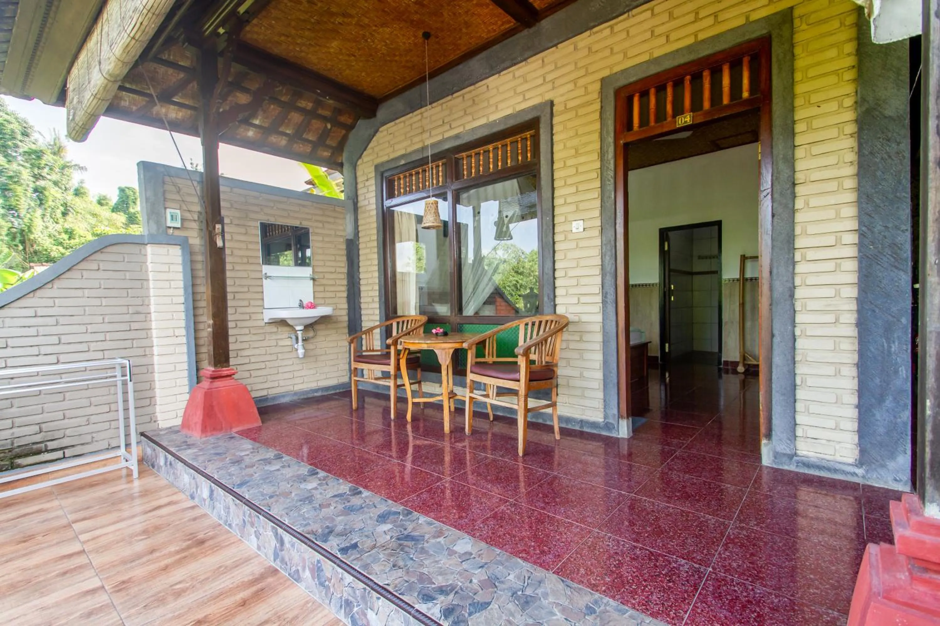 Patio in Sulendra Jungle Suites Ubud View by EPS