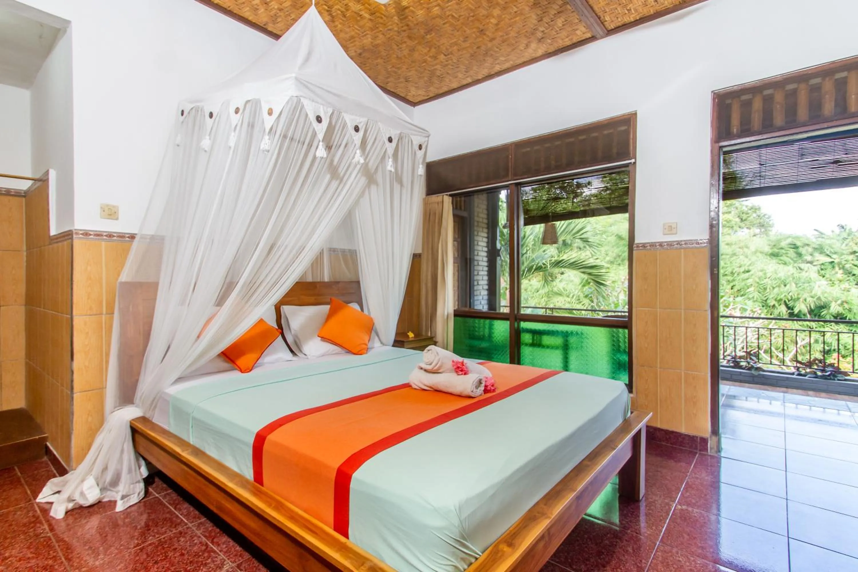 Bed in Sulendra Jungle Suites Ubud View by EPS