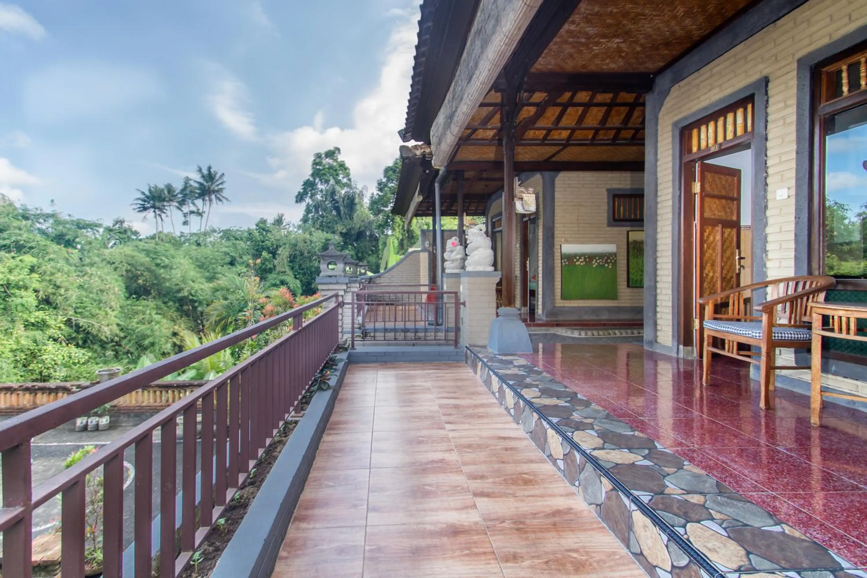 Balcony/Terrace in Sulendra Jungle Suites Ubud View by EPS