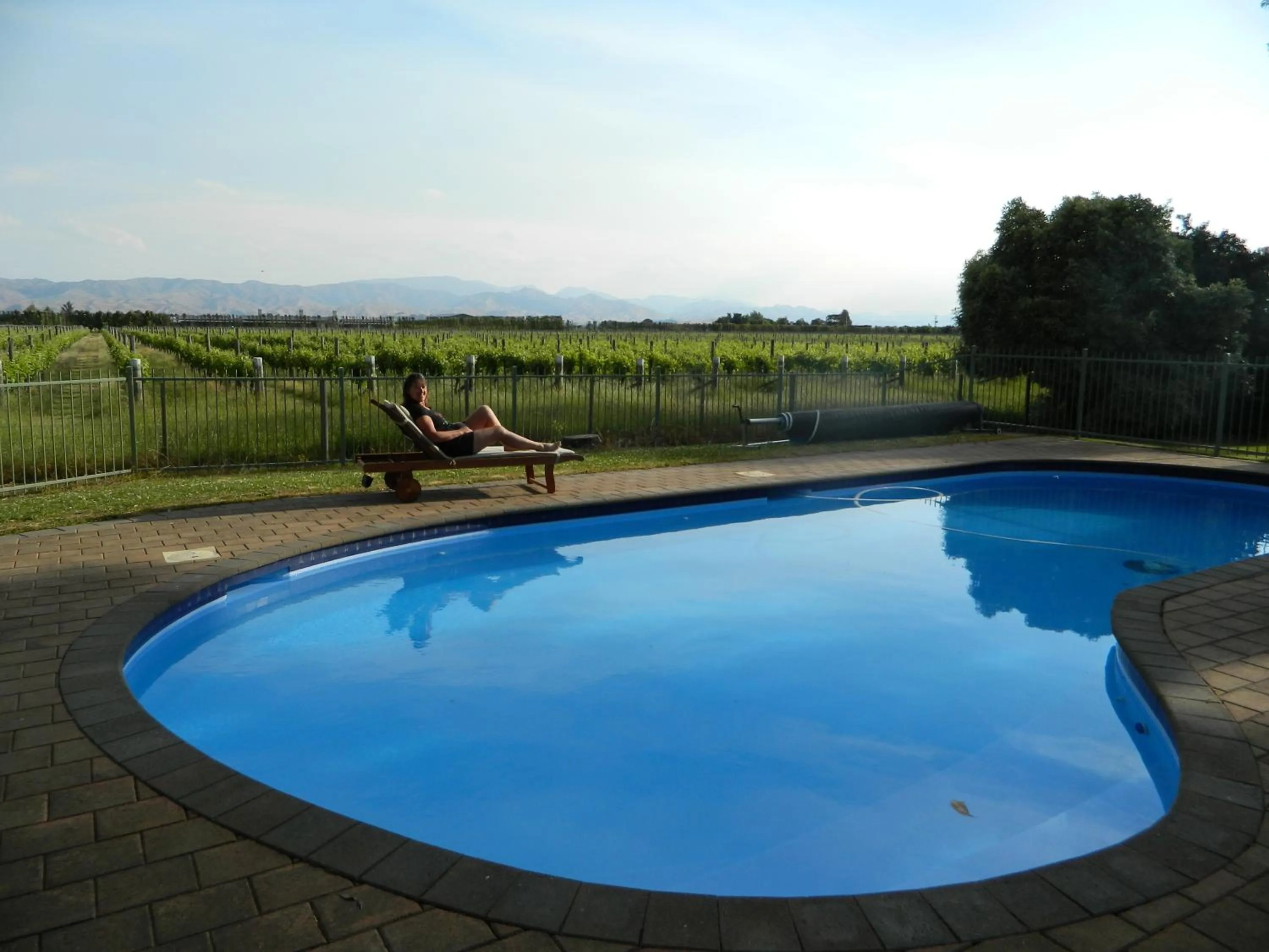 Garden view in Antares Homestay