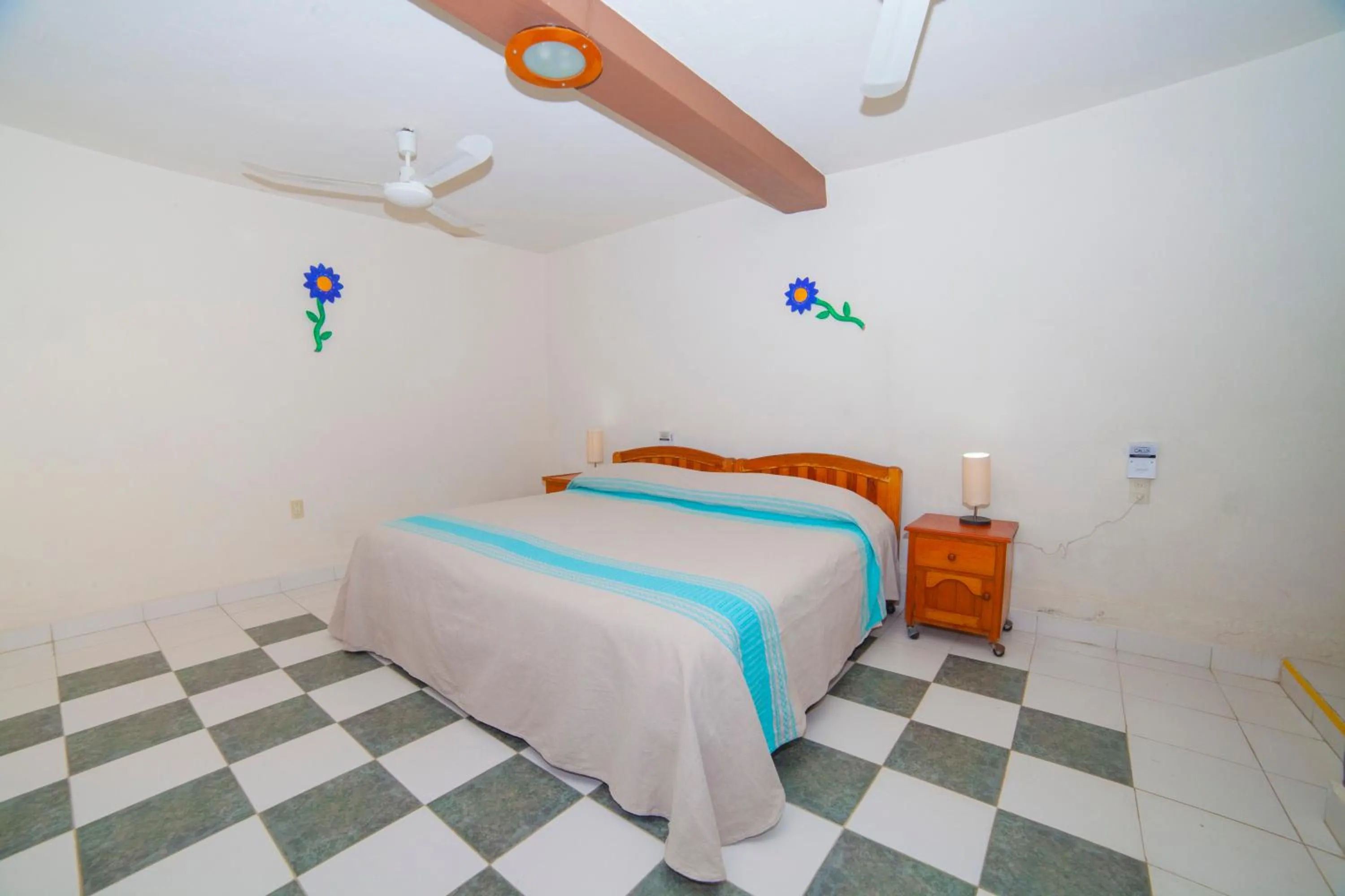 Bed in Hotel Casa Rush