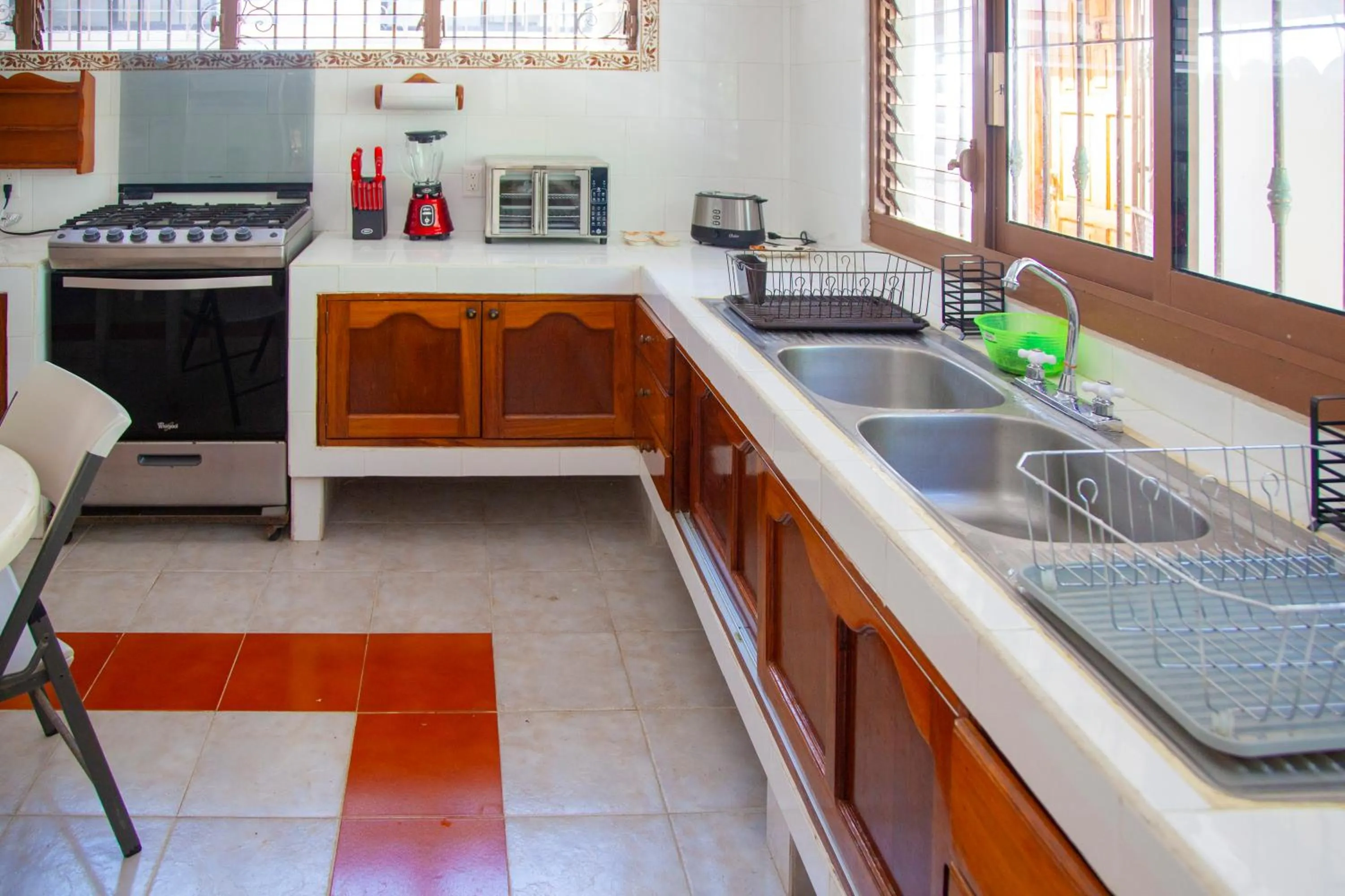 Kitchen or kitchenette in Hotel Casa Rush