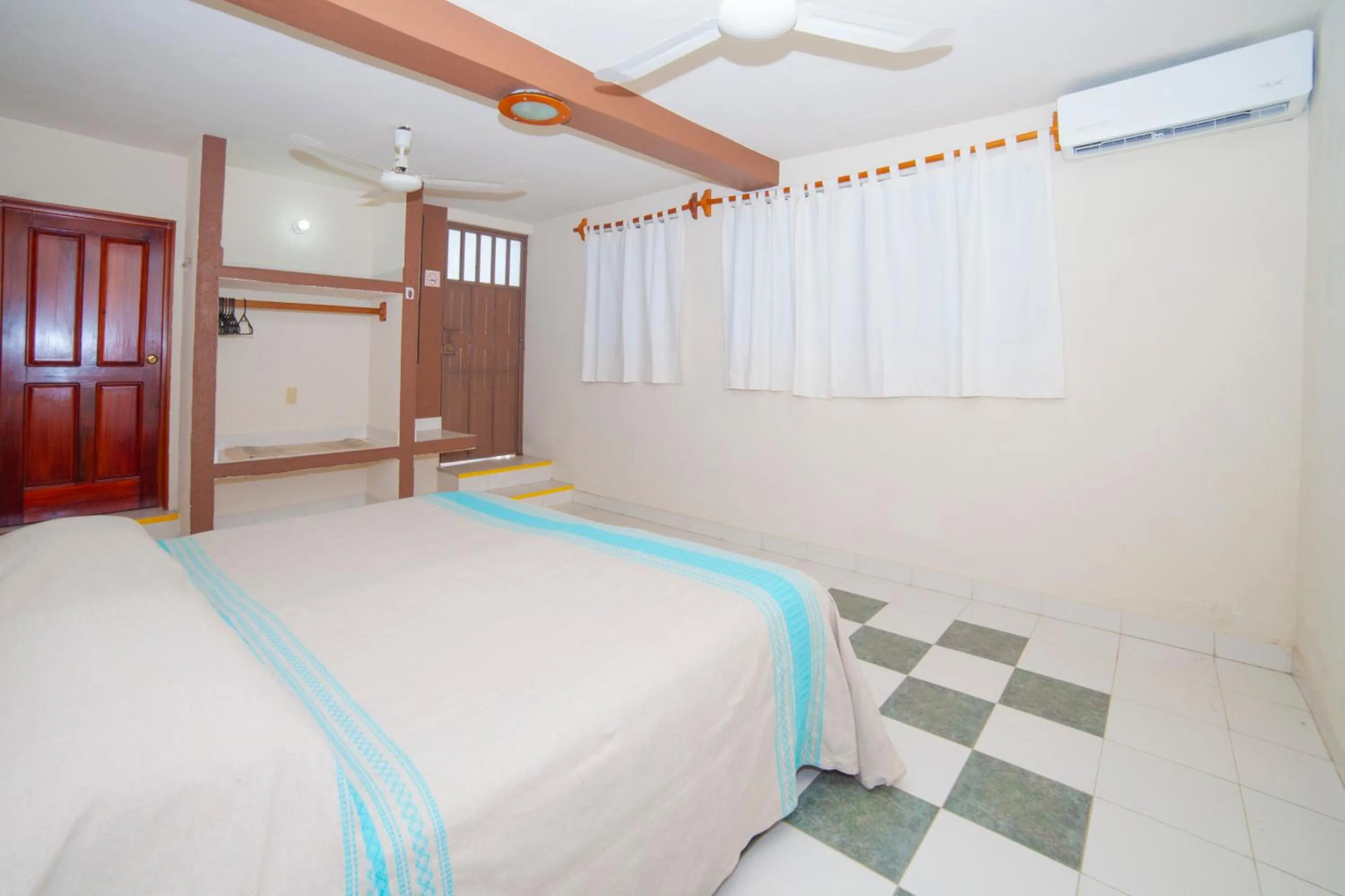 Bed in Hotel Casa Rush