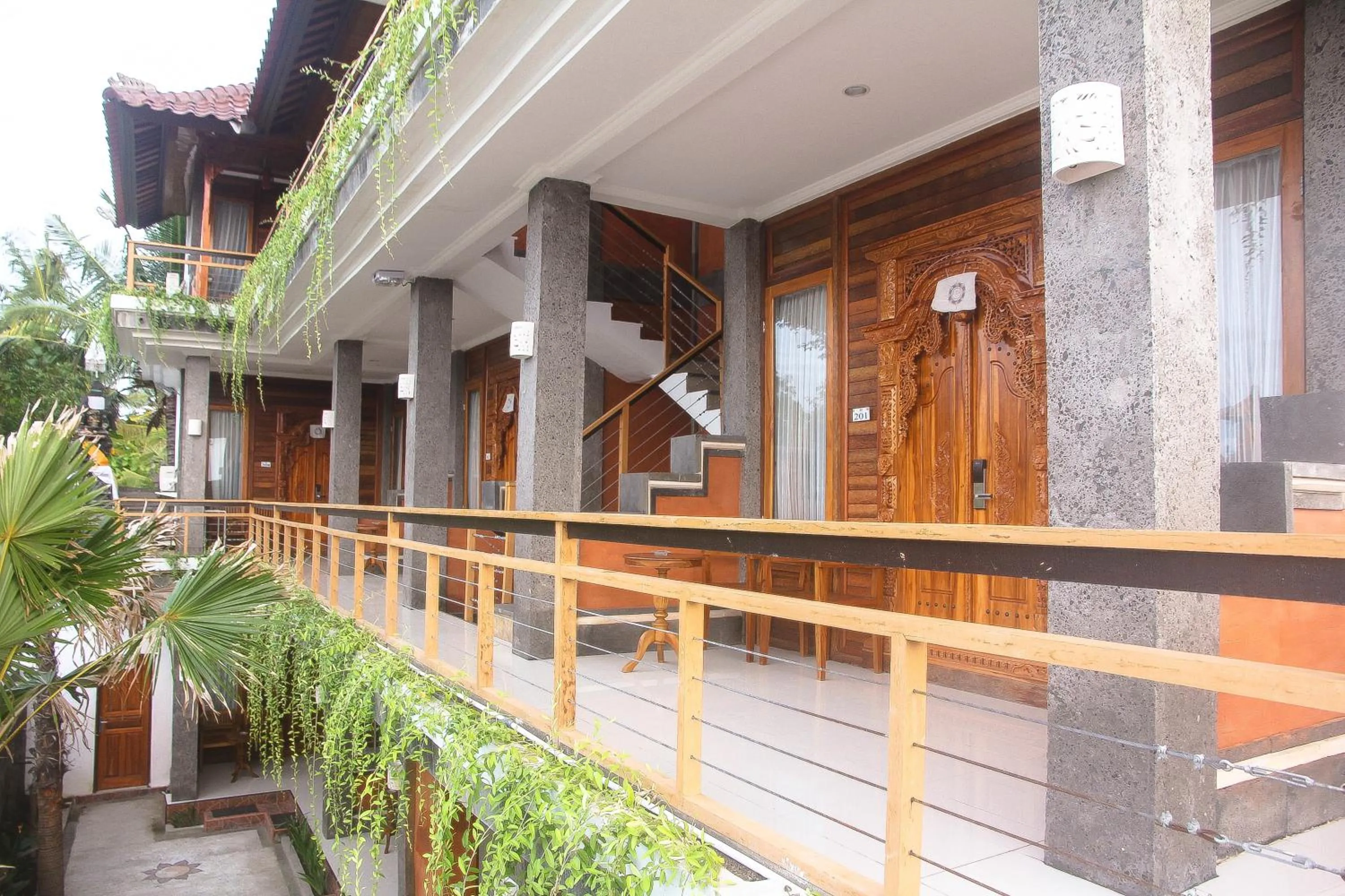 Balcony/Terrace in D'Camel Hotel Lembongan