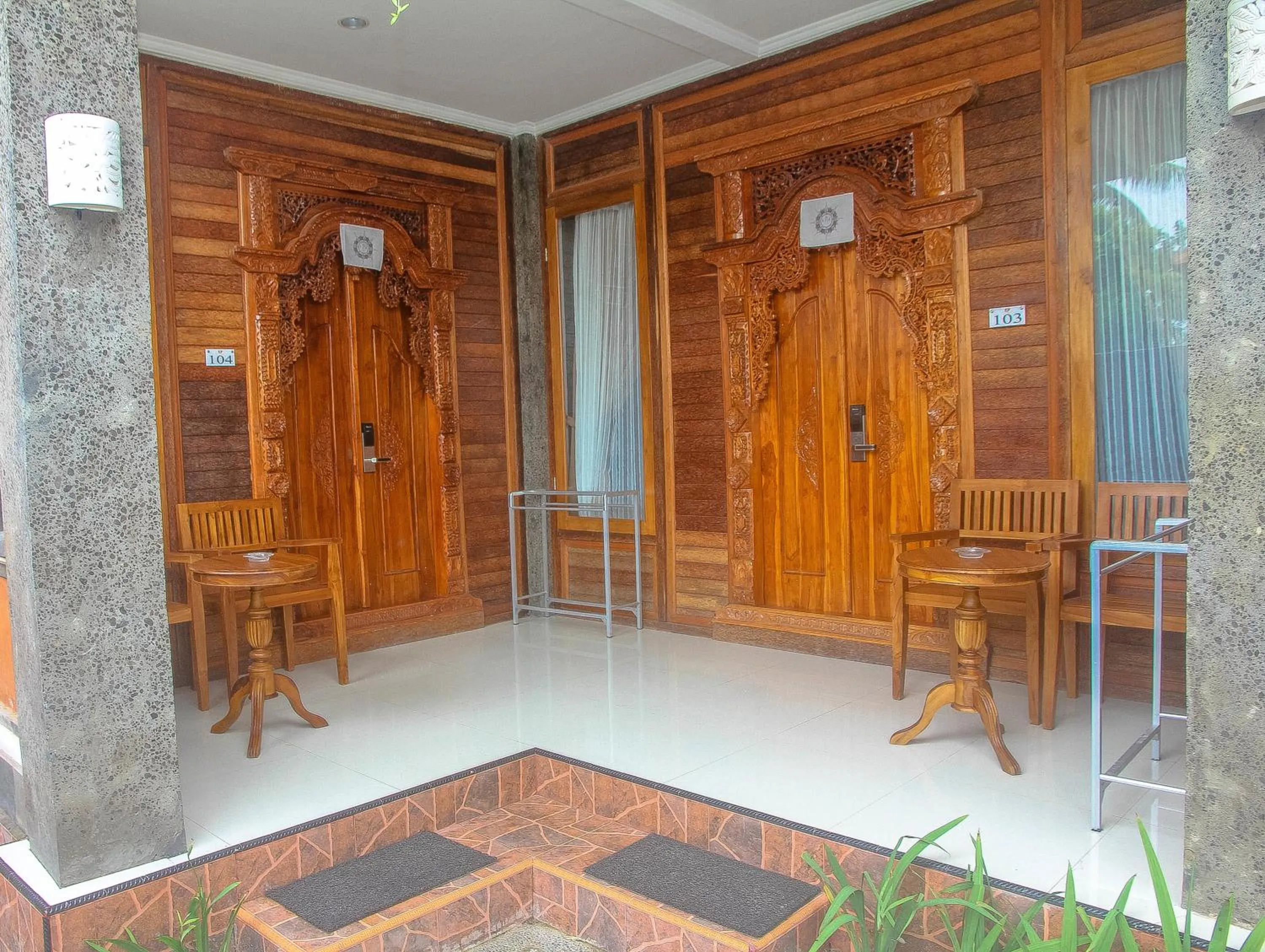 Balcony/Terrace in D'Camel Hotel Lembongan
