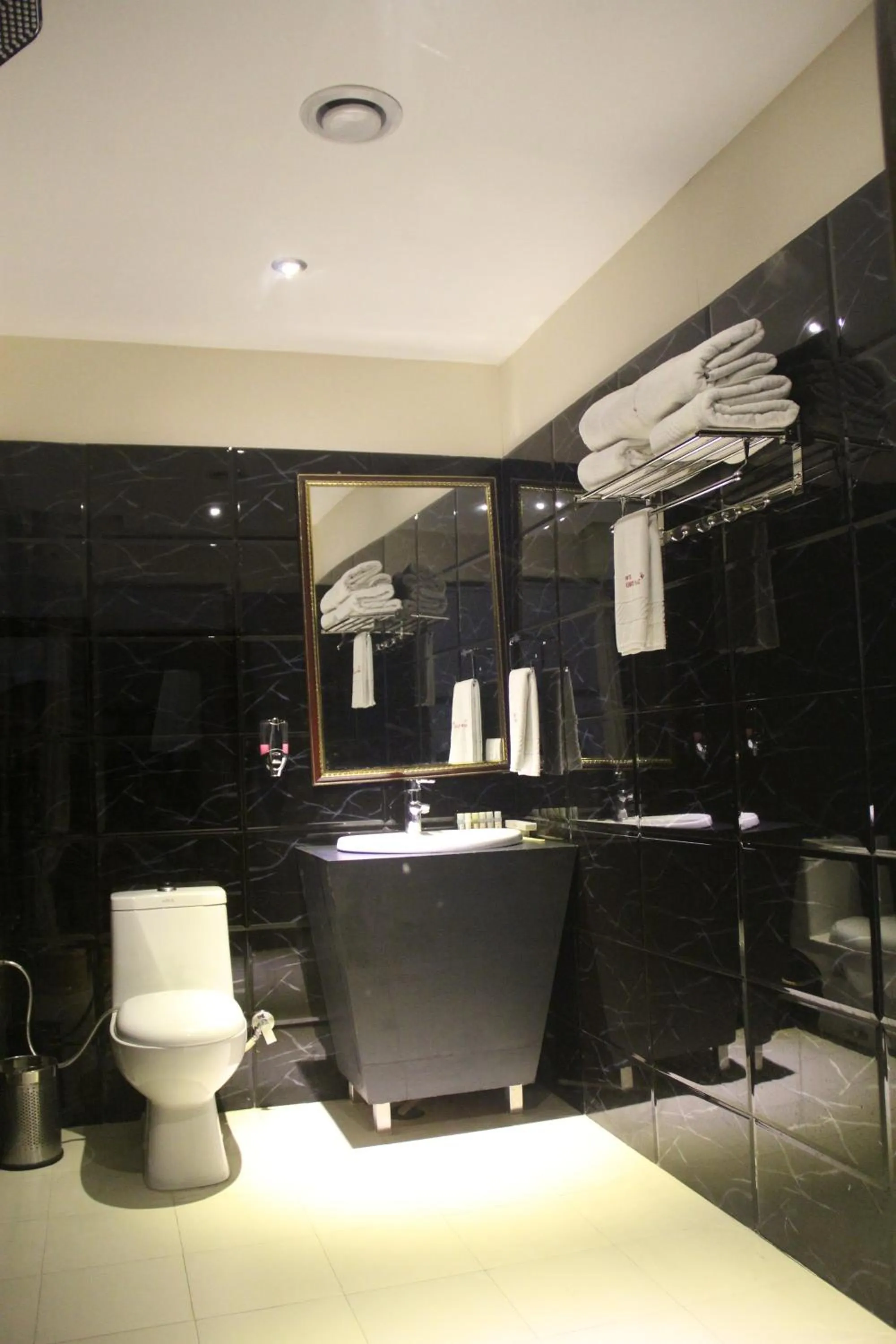 Bathroom in Hotel Kohinoor Palace, Ludhiana