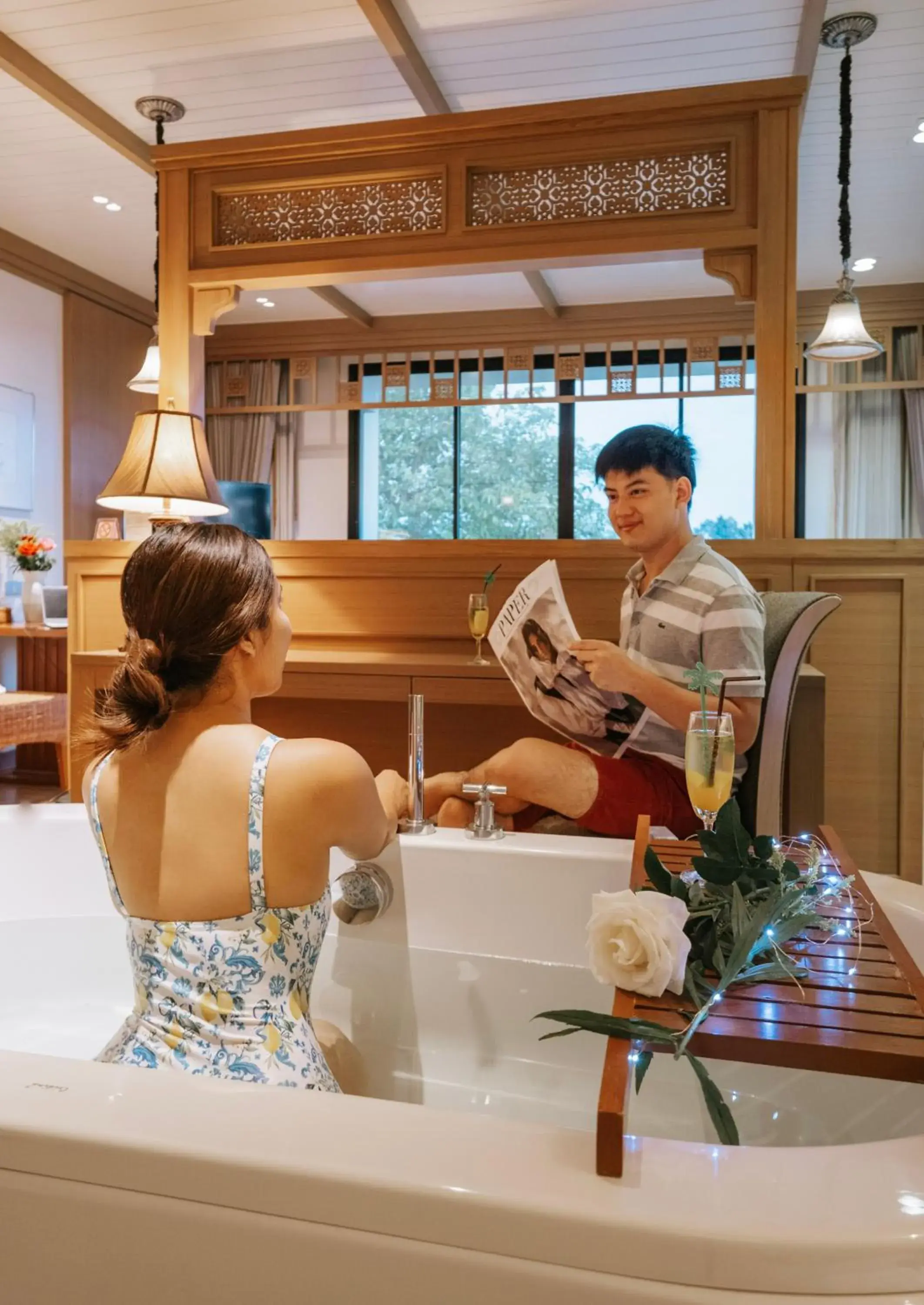 Bathroom in Maraya Hotel & Resort Bathroom in Maraya Hotel & Resort