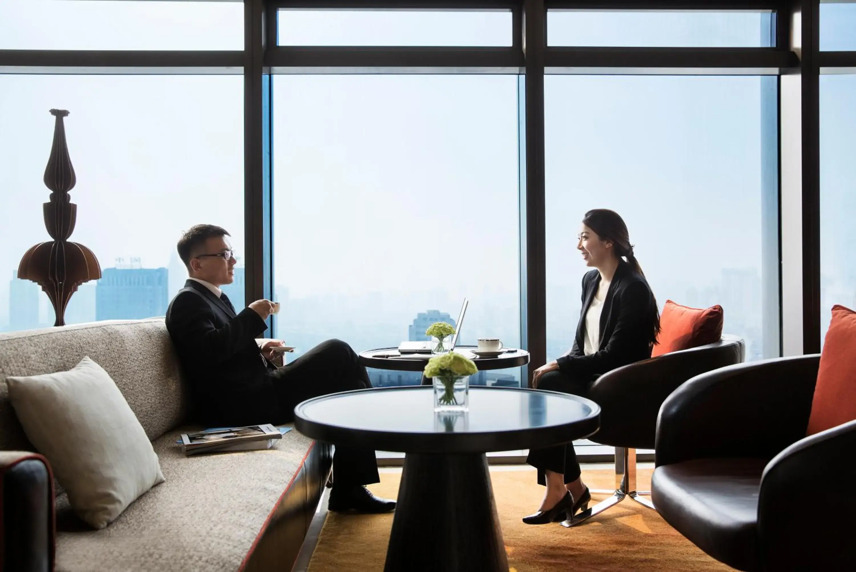 Seating area in Grand Hyatt Shenyang Seating area in Grand Hyatt Shenyang
