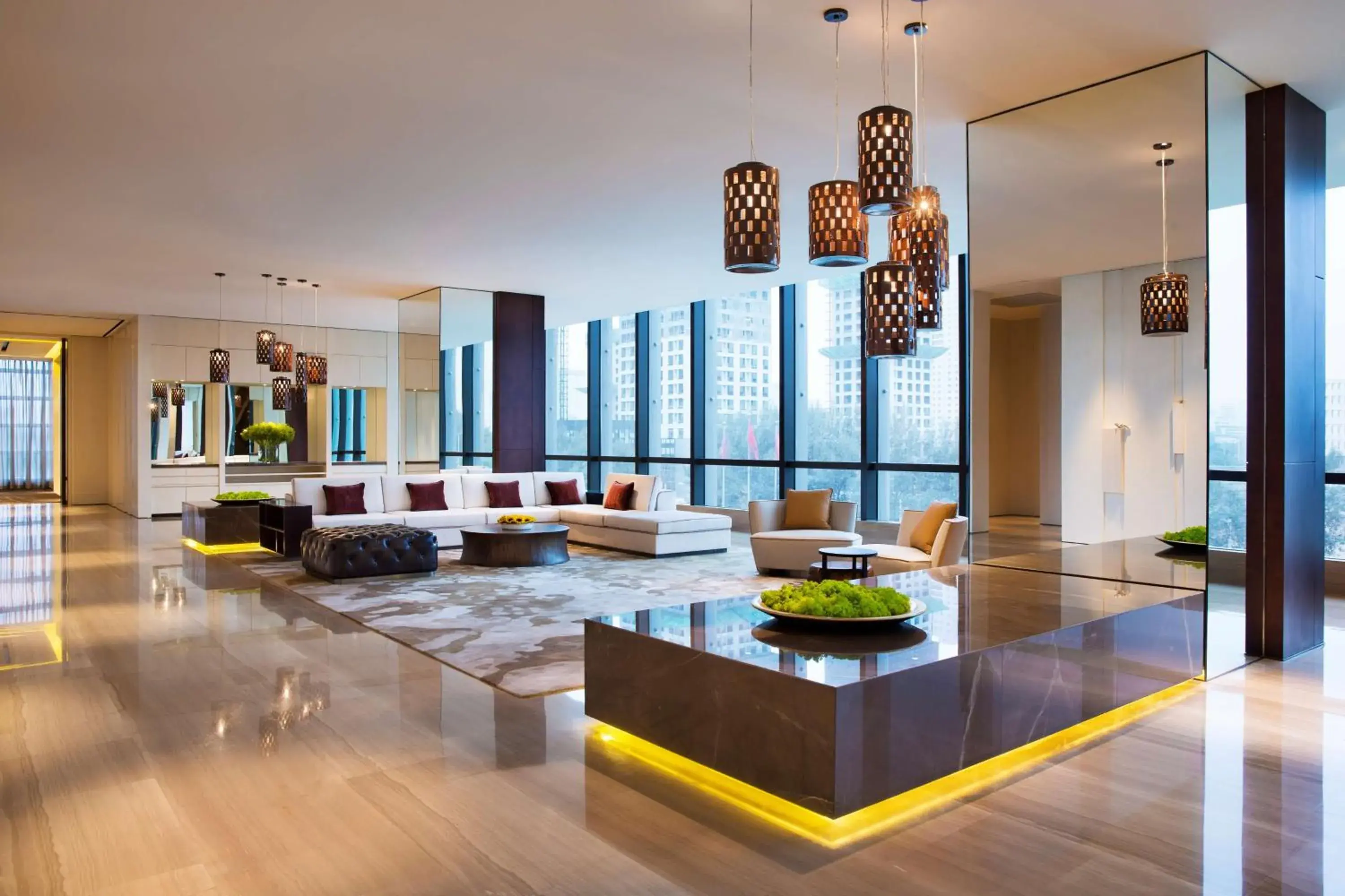 Lobby or reception in Grand Hyatt Shenyang Lobby or reception in Grand Hyatt Shenyang