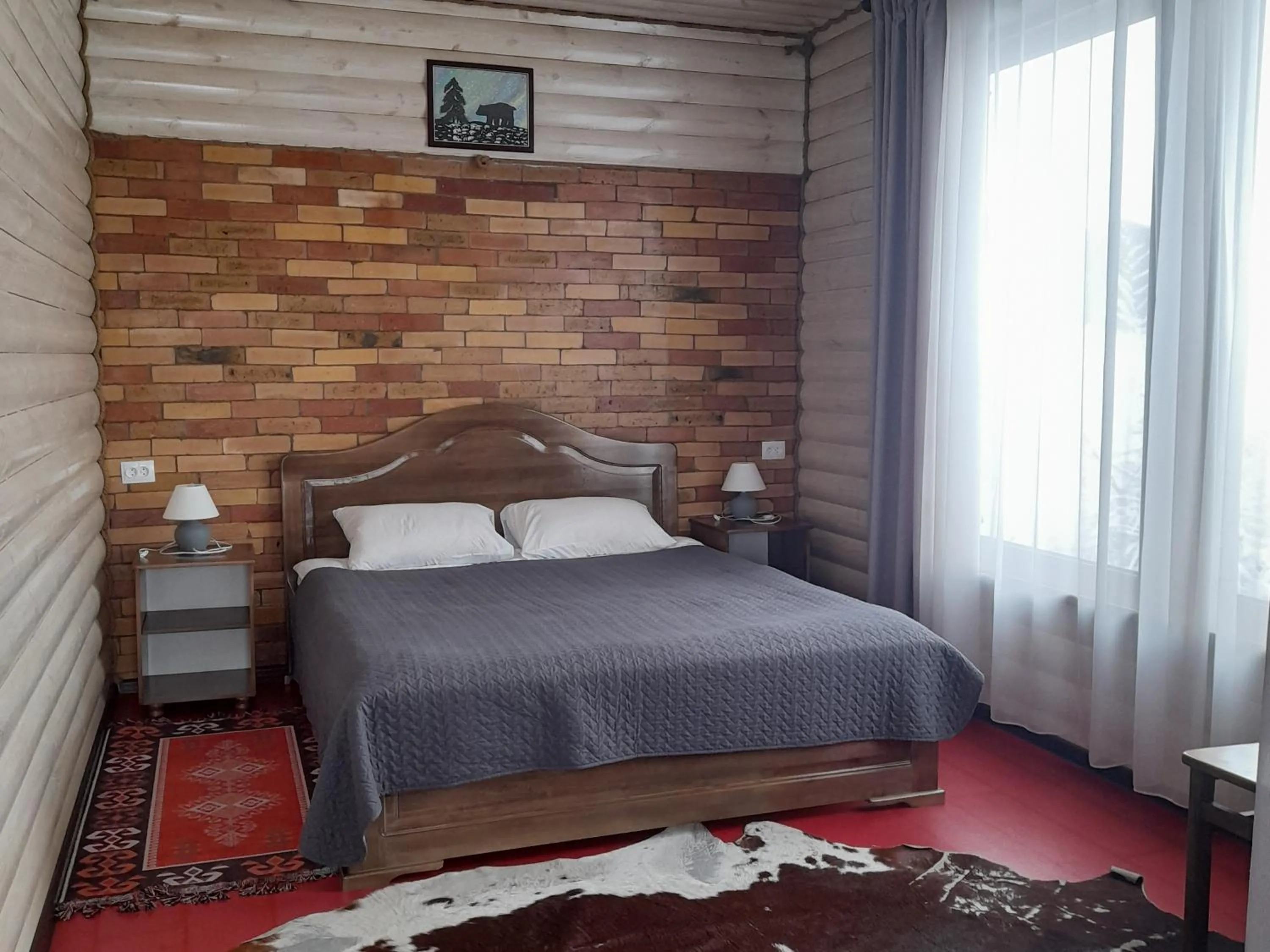 Bed in Argo Guest House