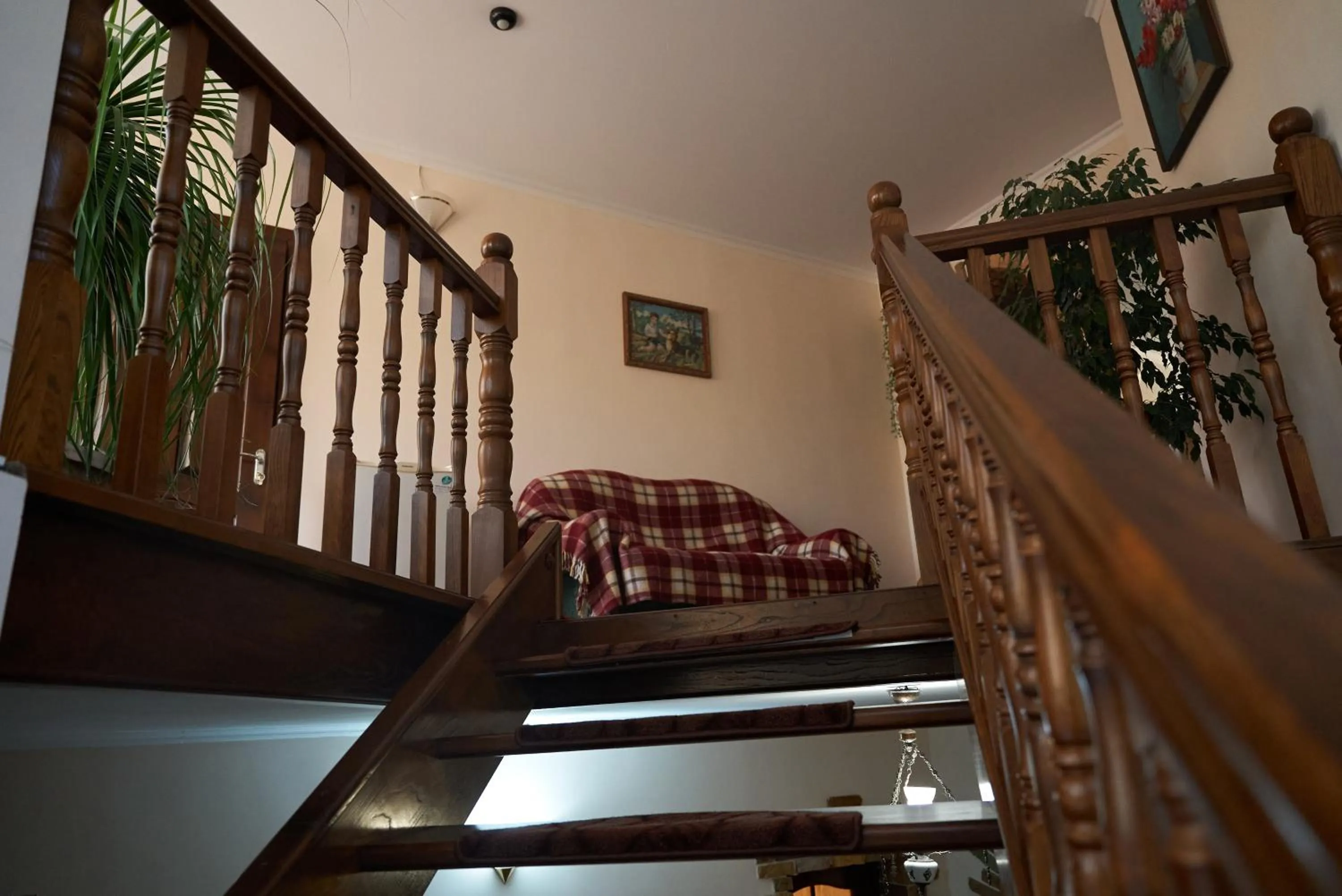 Bed in Argo Guest House