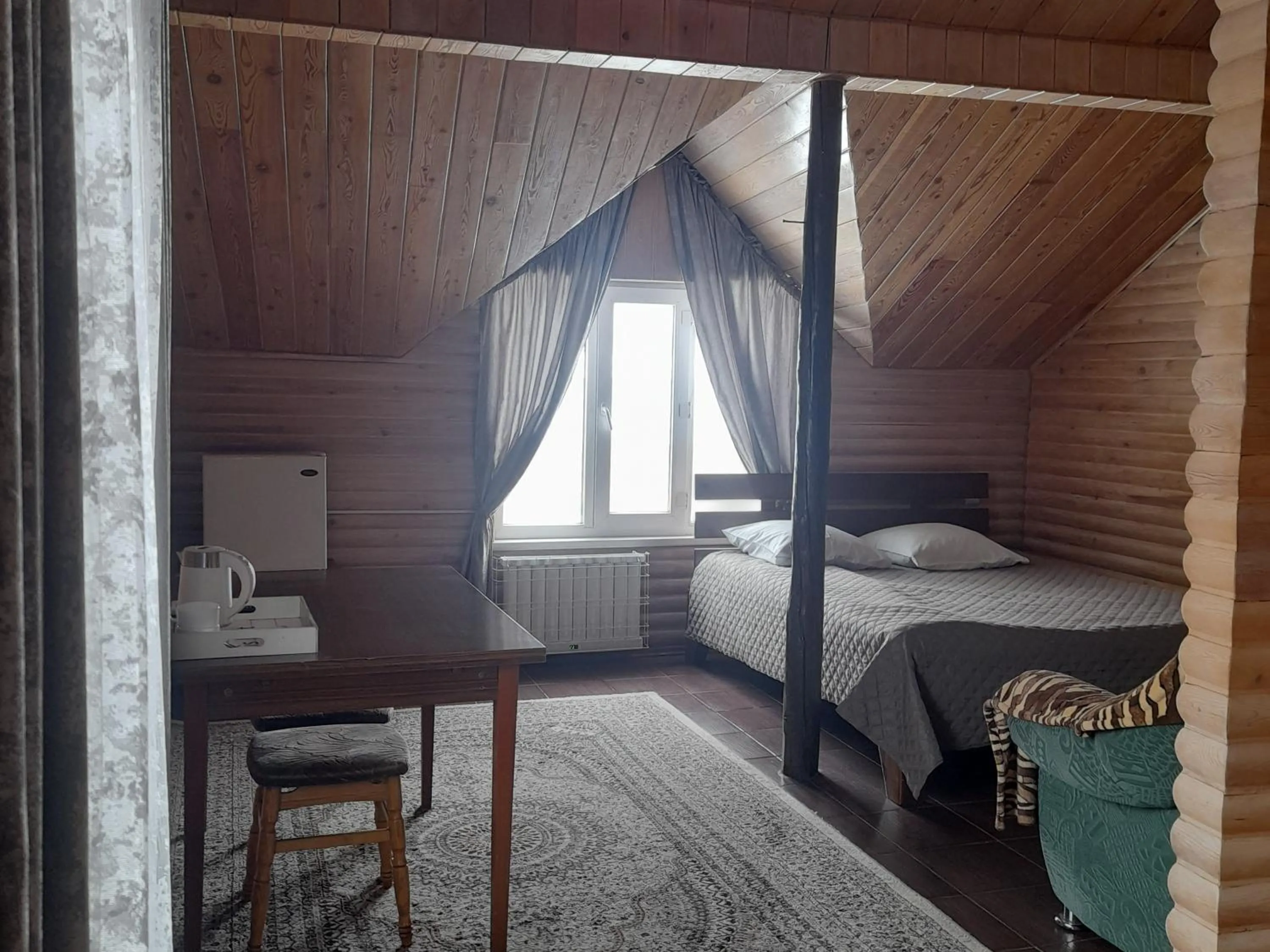 Bed in Argo Guest House