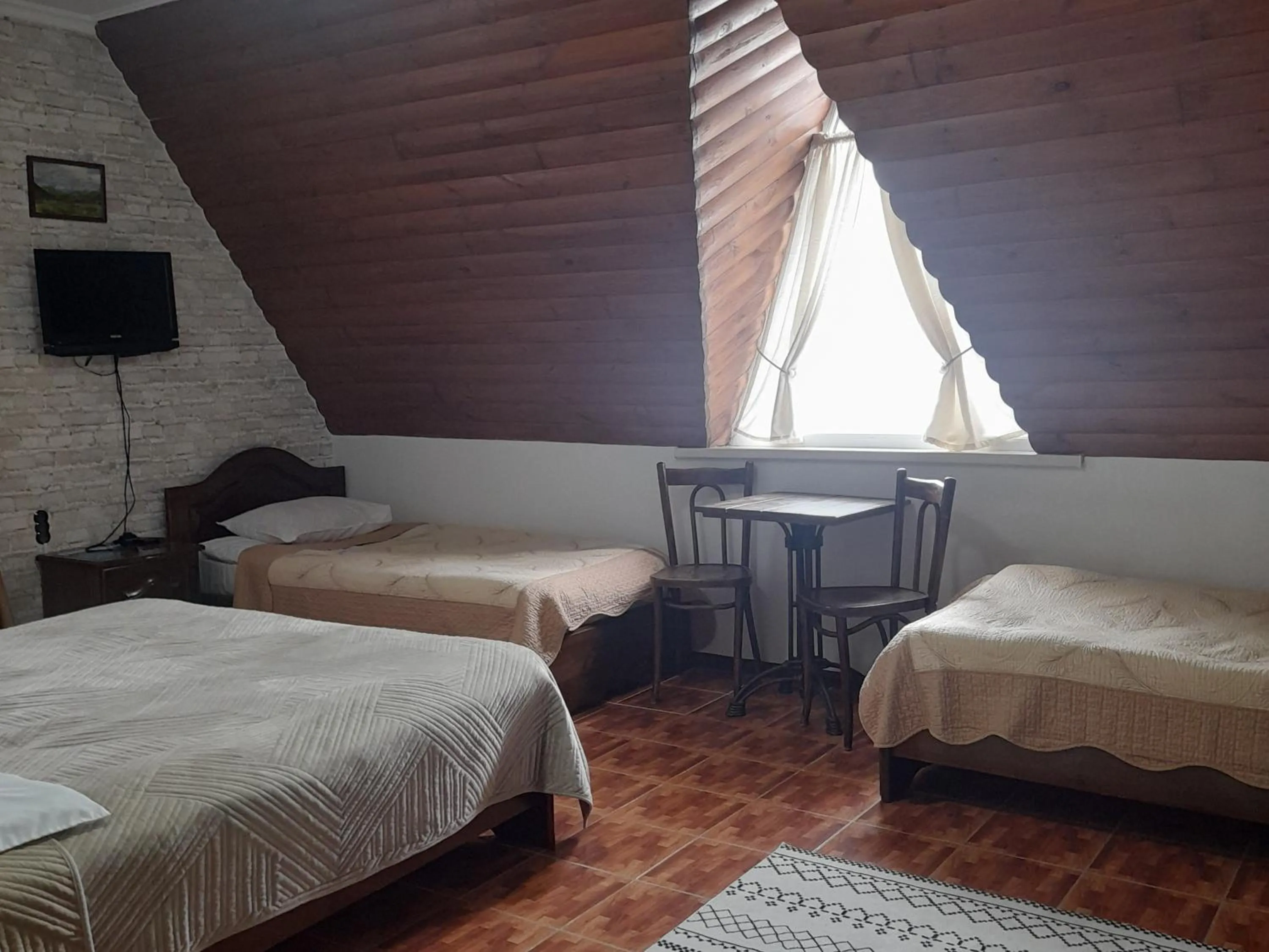 Bed in Argo Guest House