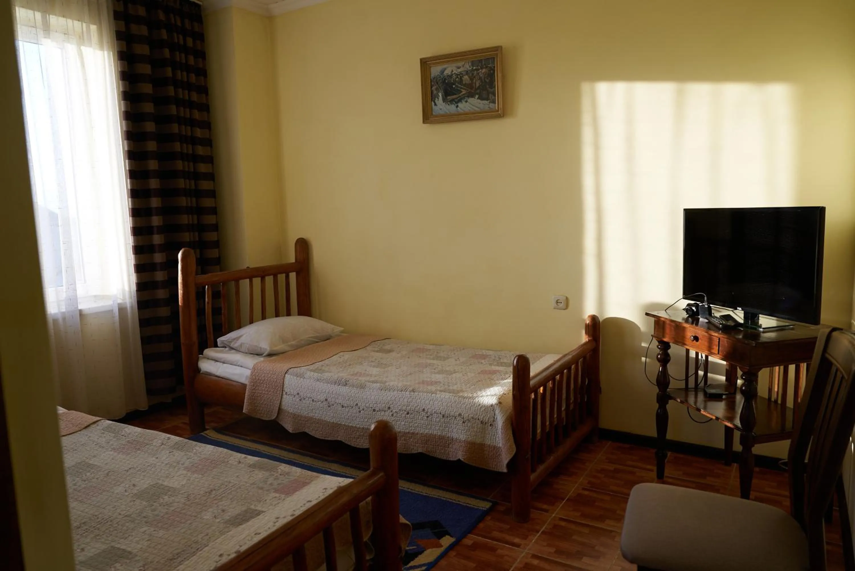 Bed in Argo Guest House