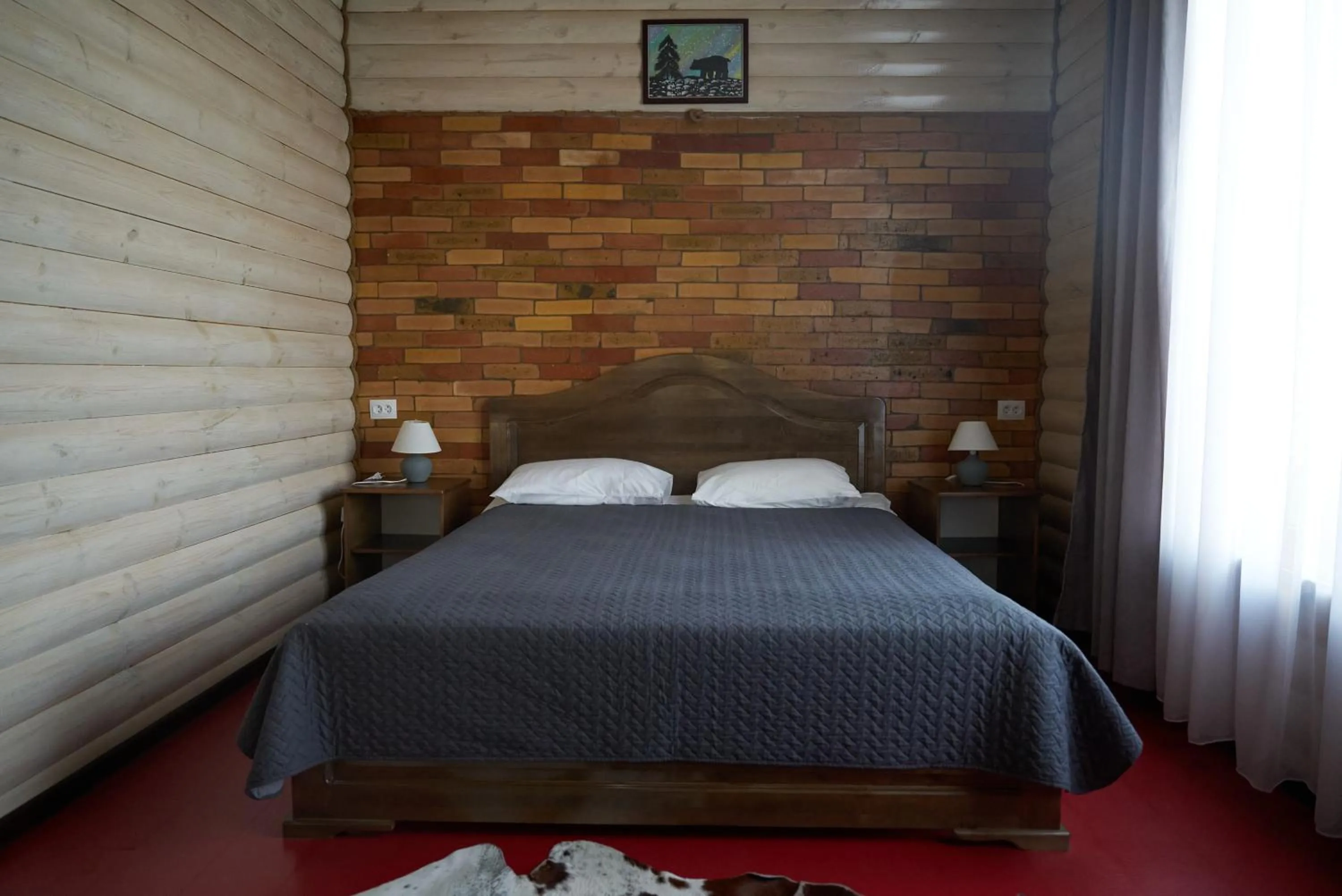 Bed in Argo Guest House