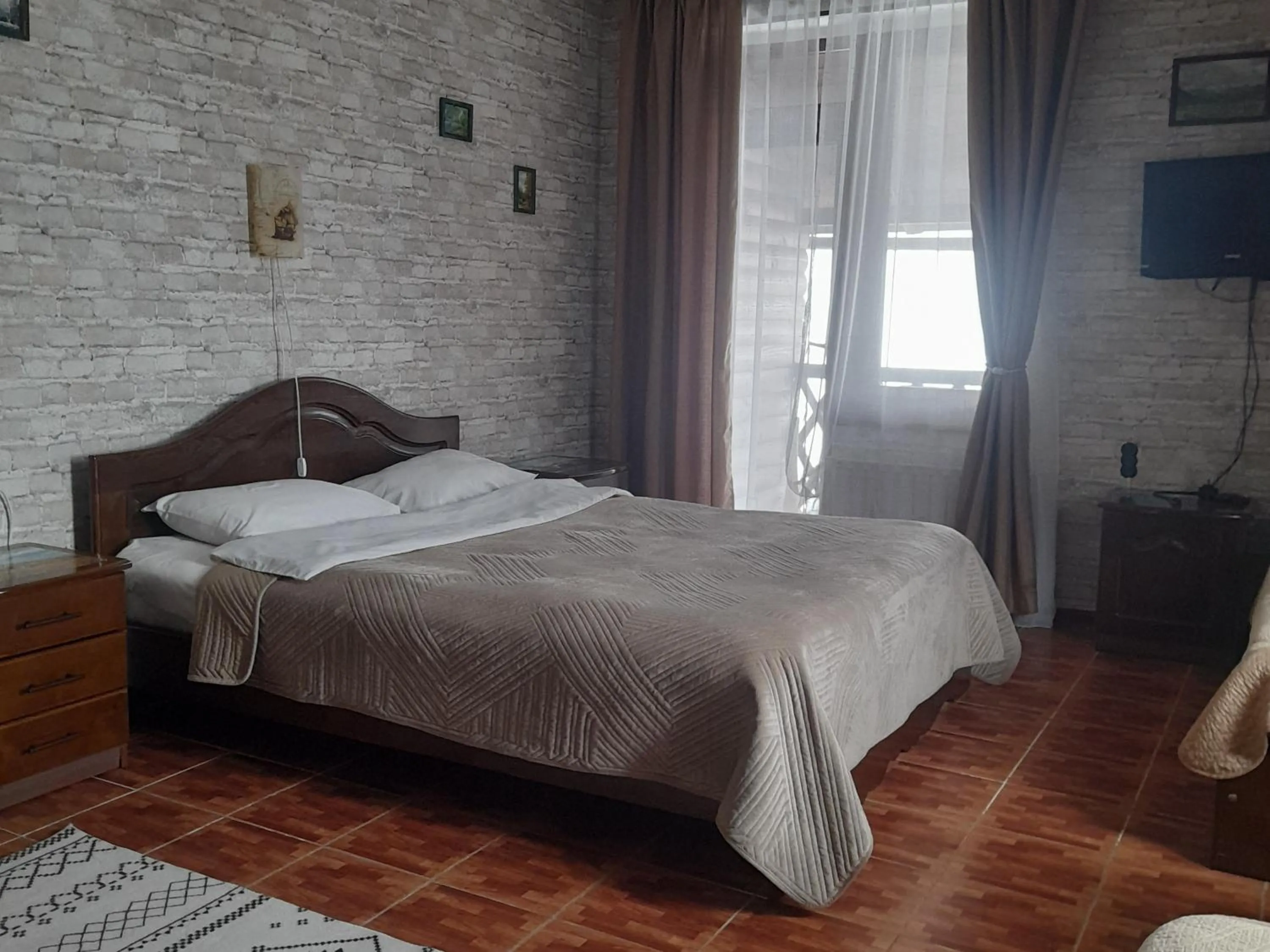 Bed in Argo Guest House