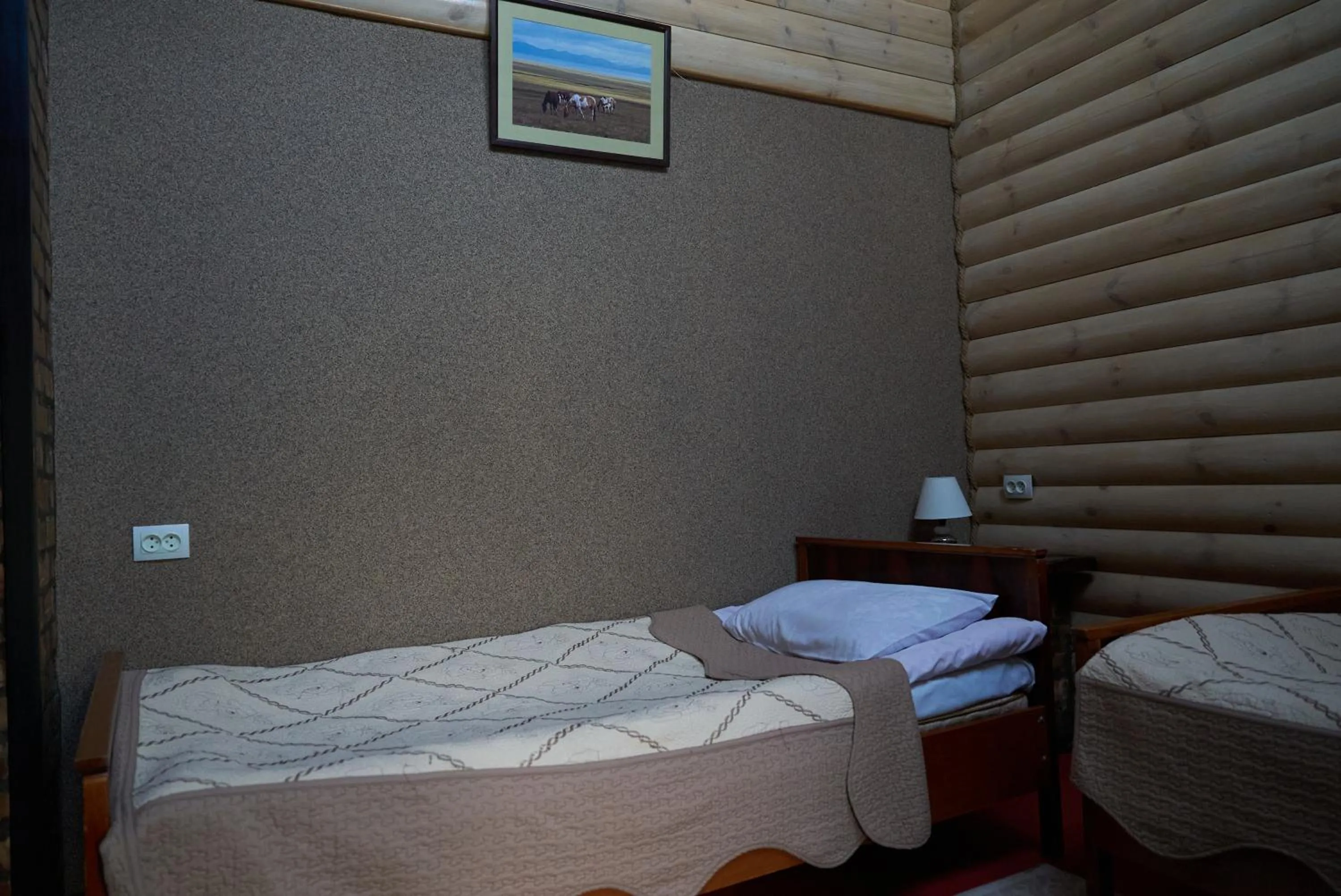Bed in Argo Guest House