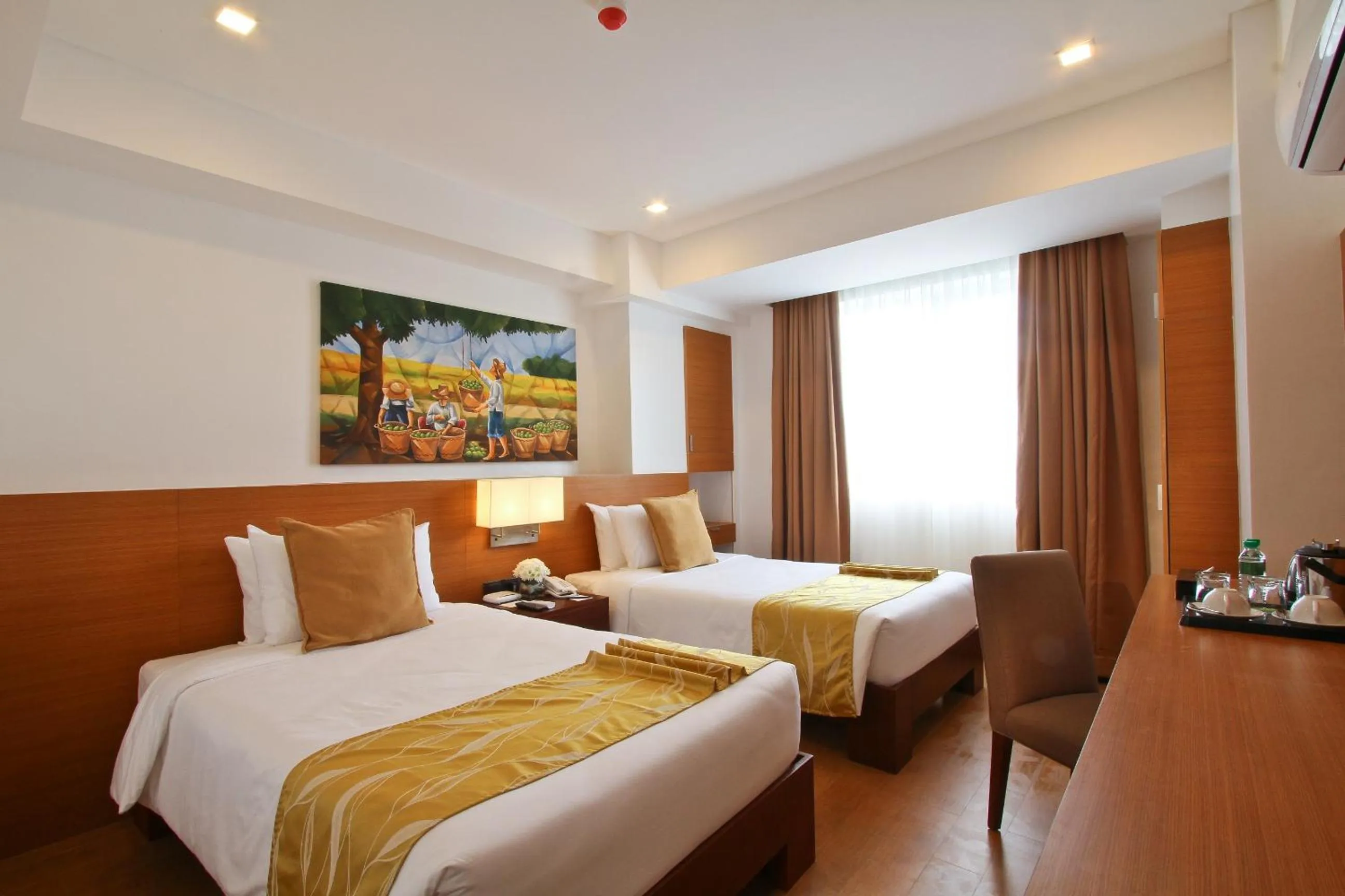 Bed in The Harvest Hotel Managed by HII