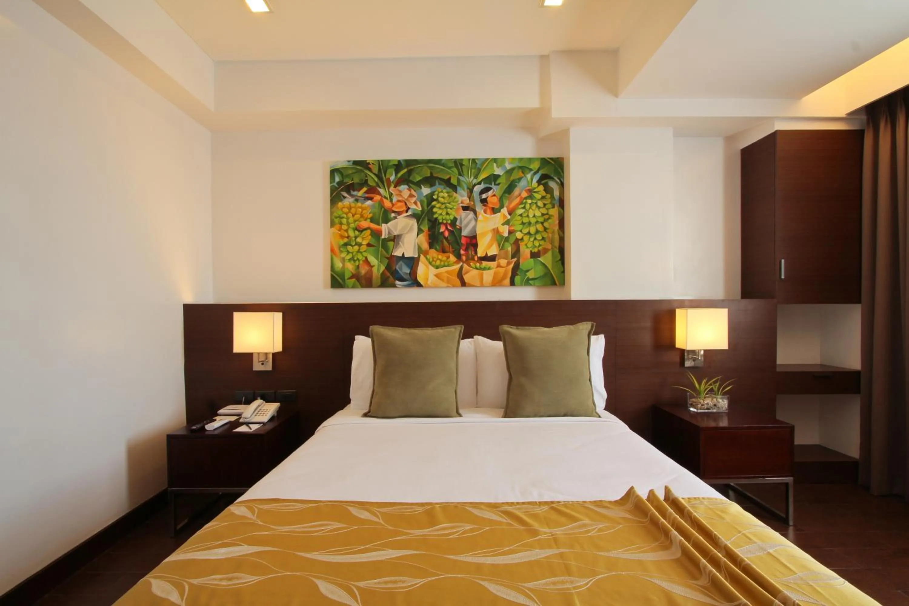 Bed in The Harvest Hotel Managed by HII