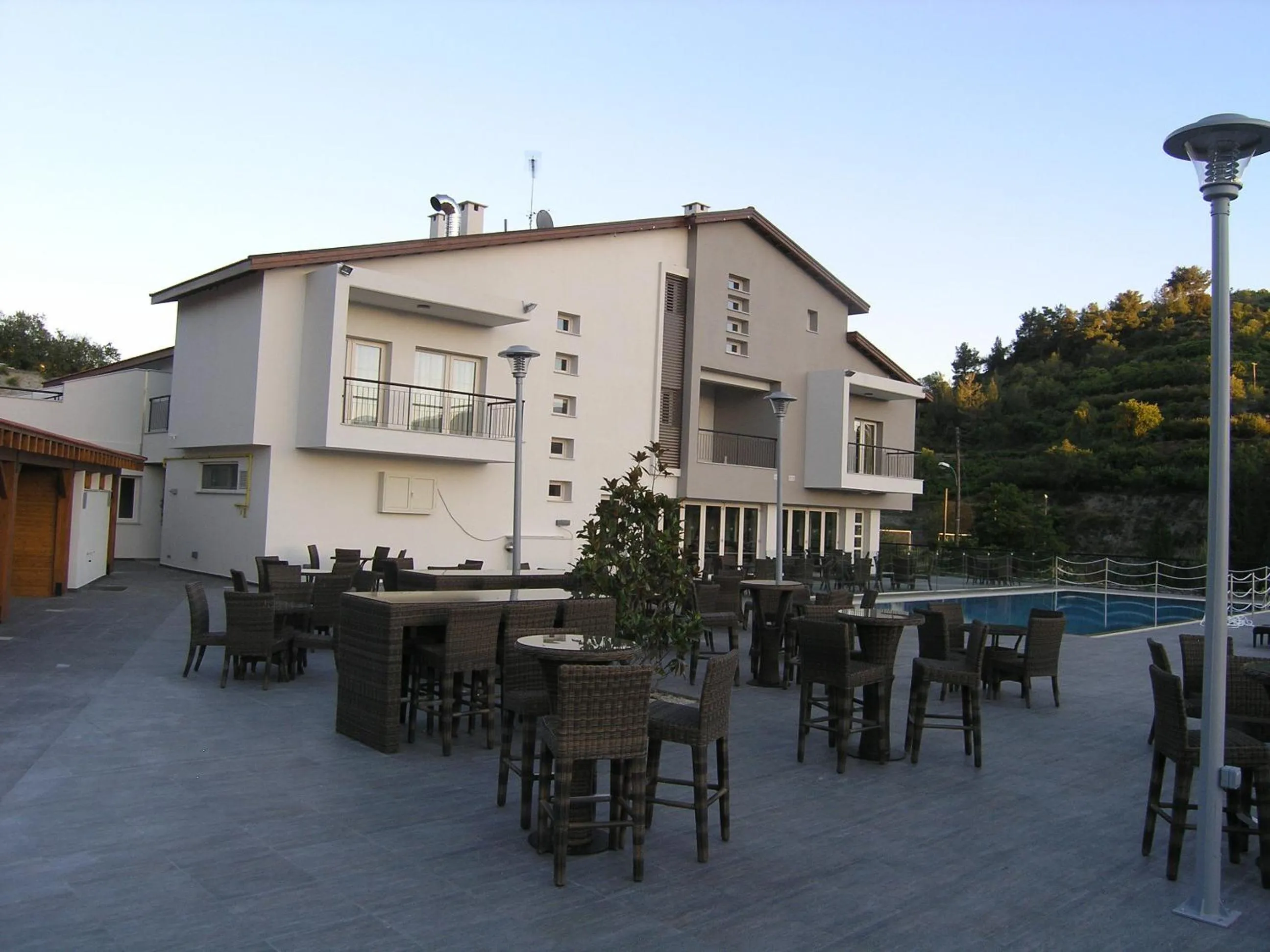 Property building in Livadia Hotel Kyperounta