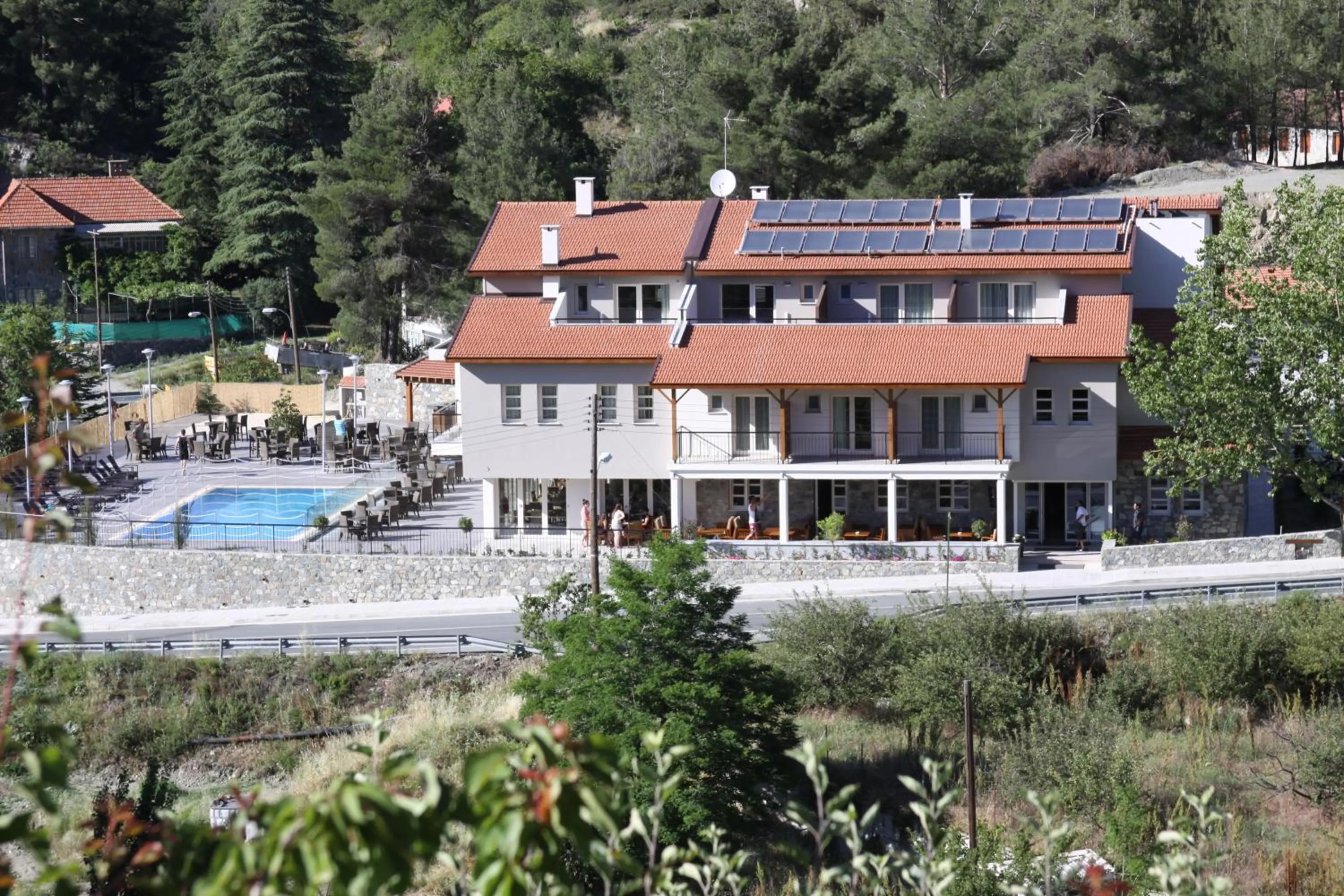 Property building in Livadia Hotel Kyperounta