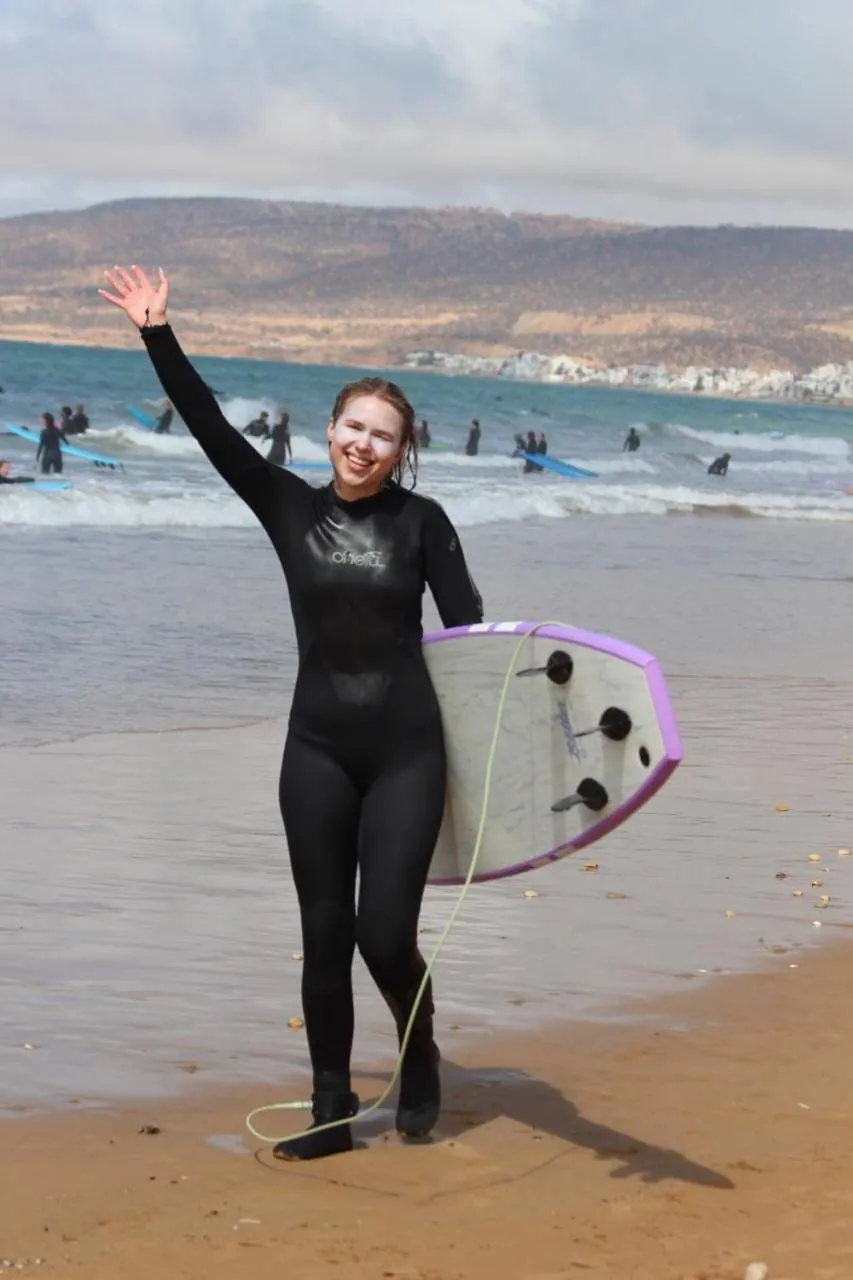 Sable beach surf camp Tamraght