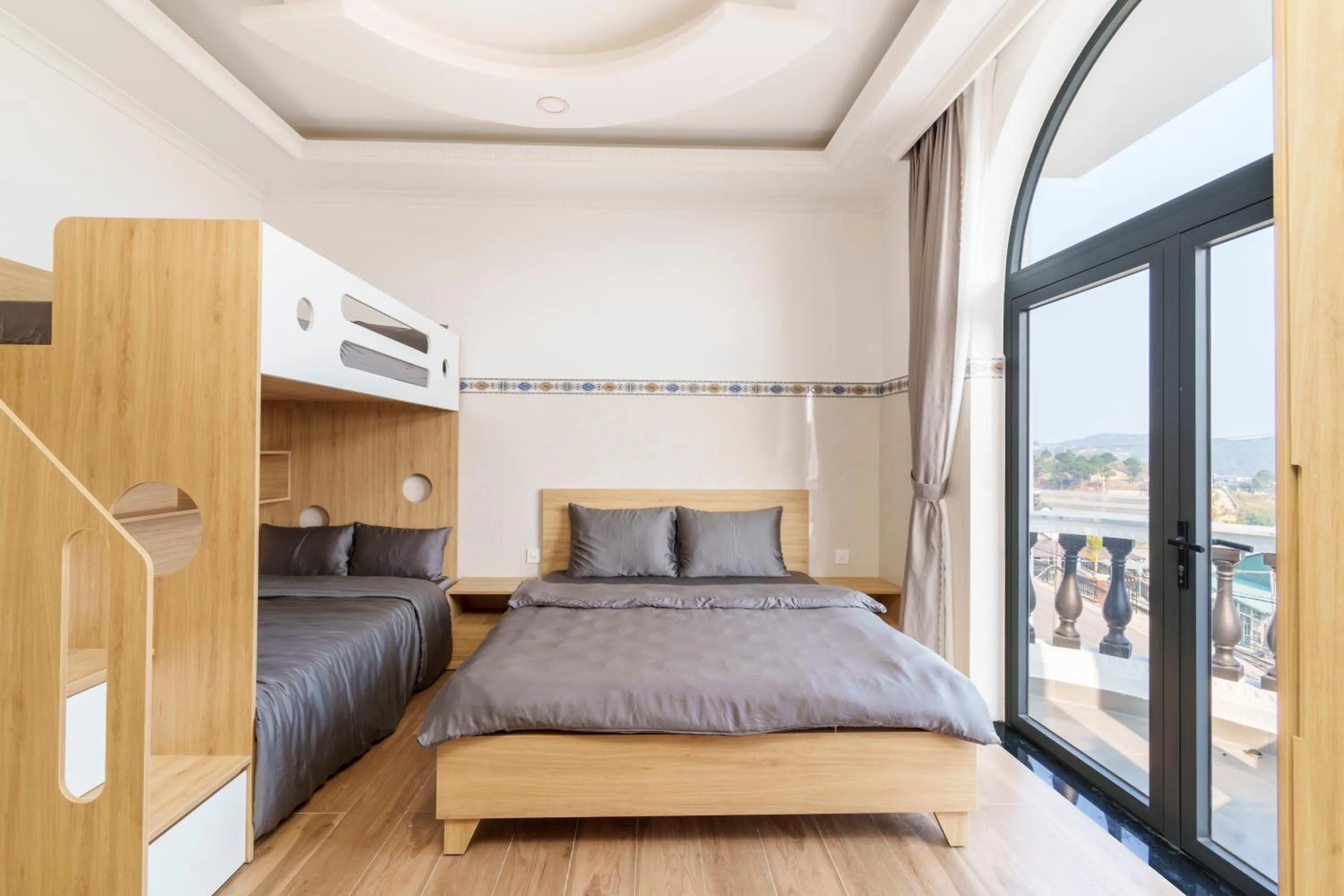 Bed in Serene Stay